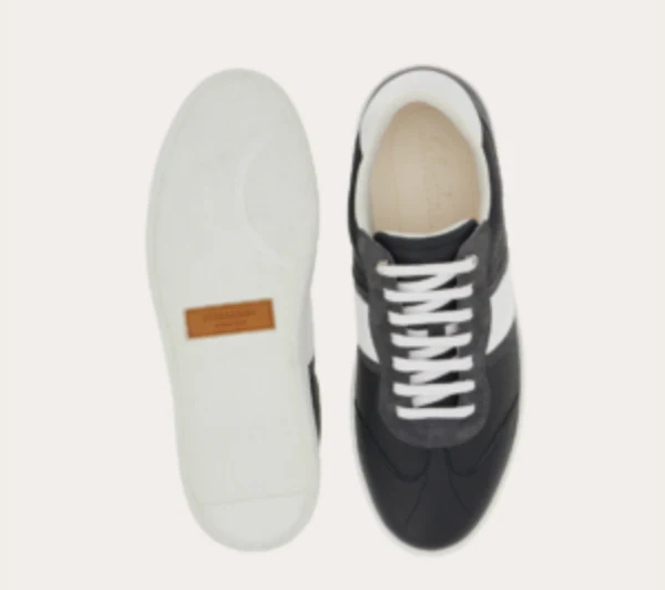 Ferragamo Low top sneaker with signature - Image 3
