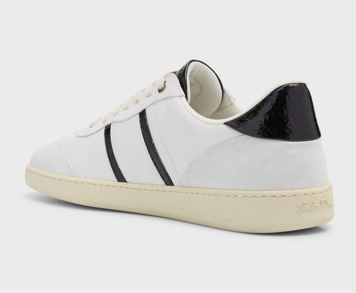 Ferragamo Achille 2 Leather Sneakers - Image 4