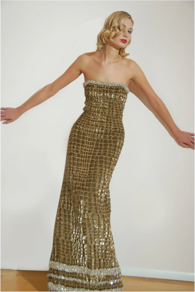 24 Brittany Gown Gold