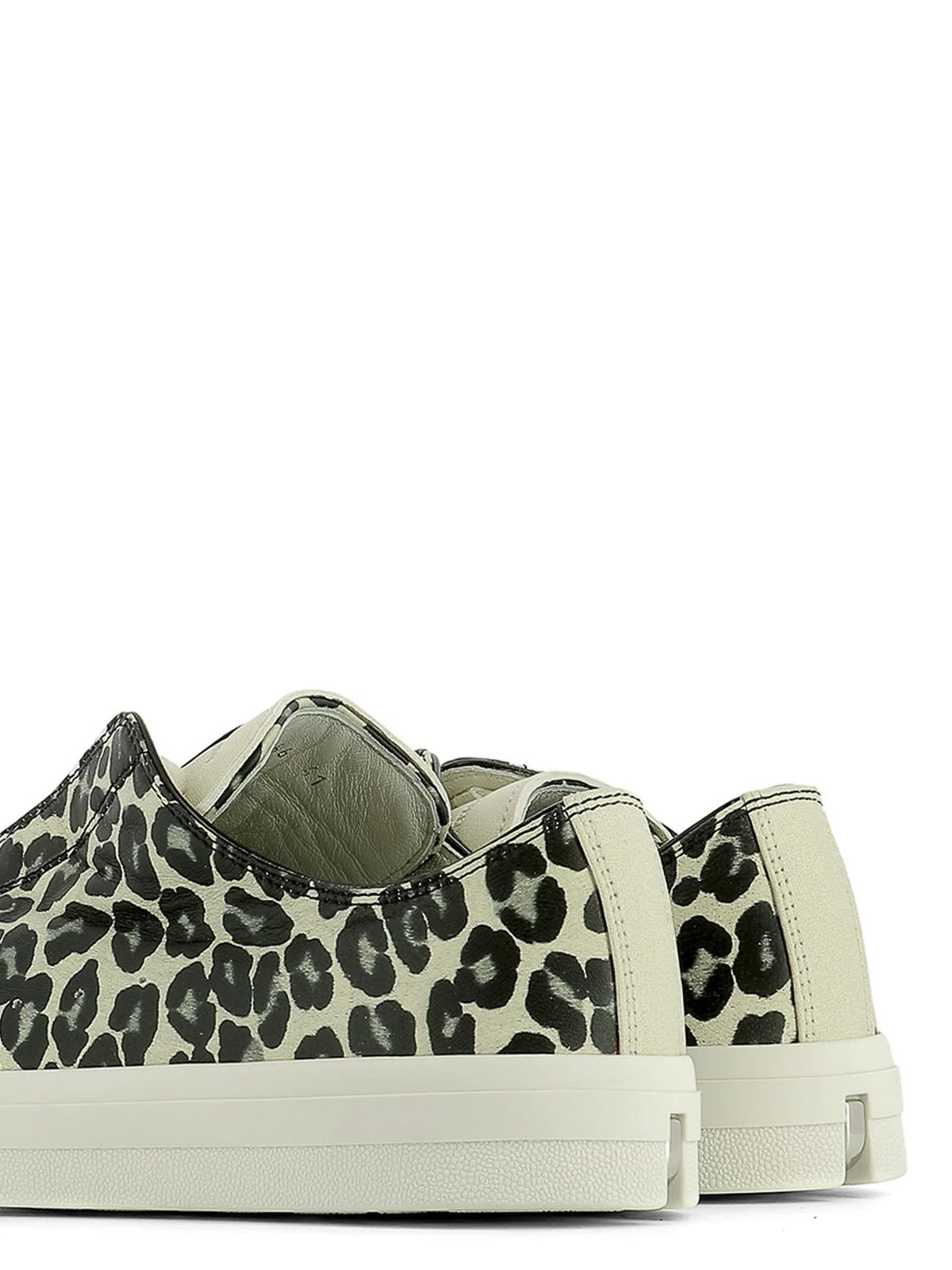 Alexander Mcqueen Printed leather low top sneakers - Image 3