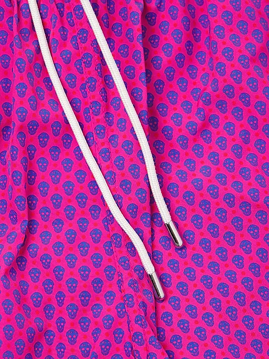 Alexander McQueen Skull Dot Print Swim Shorts - Image 2