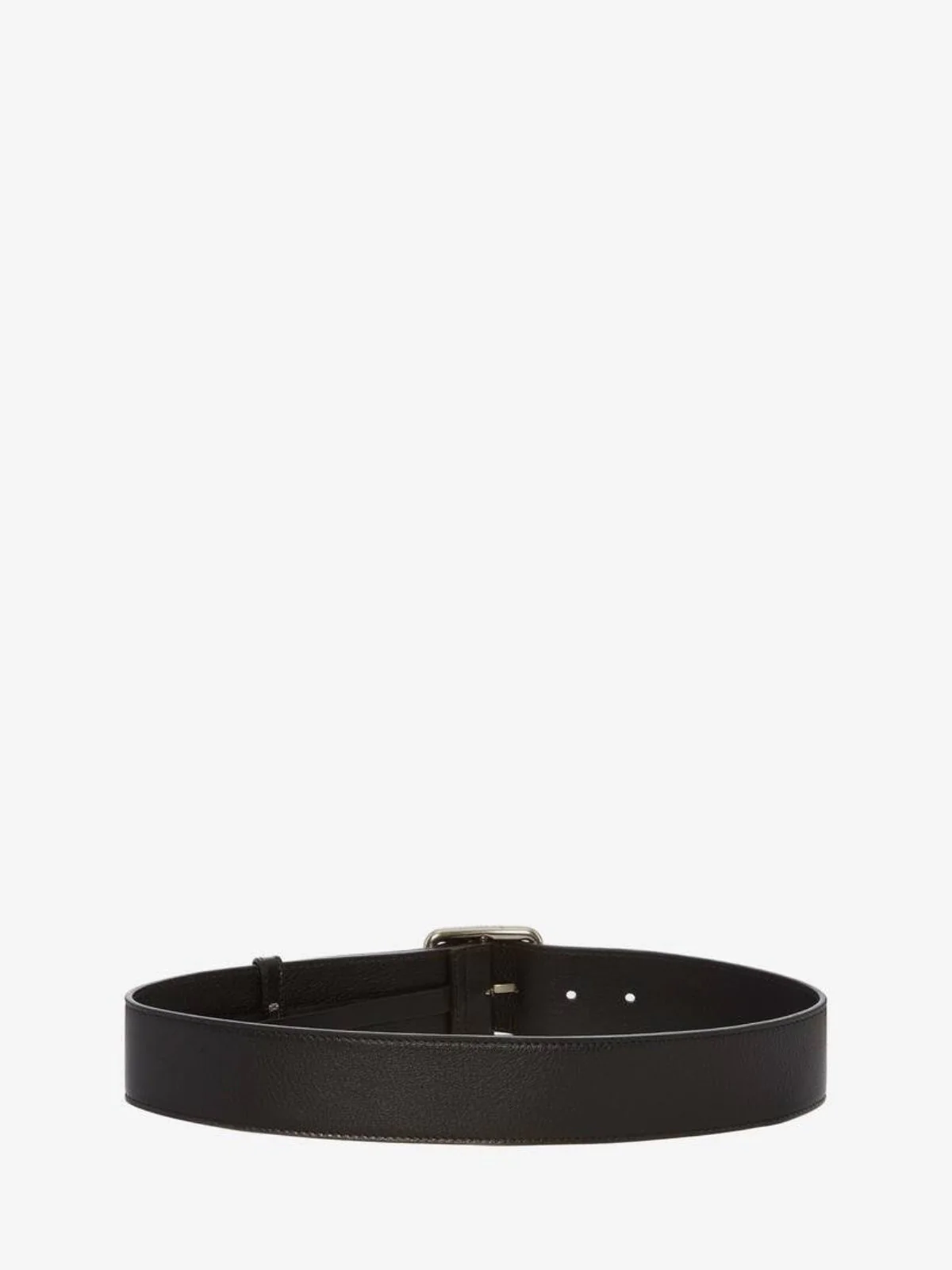 Alexander Mcqueen Grainy leather belt - Image 2