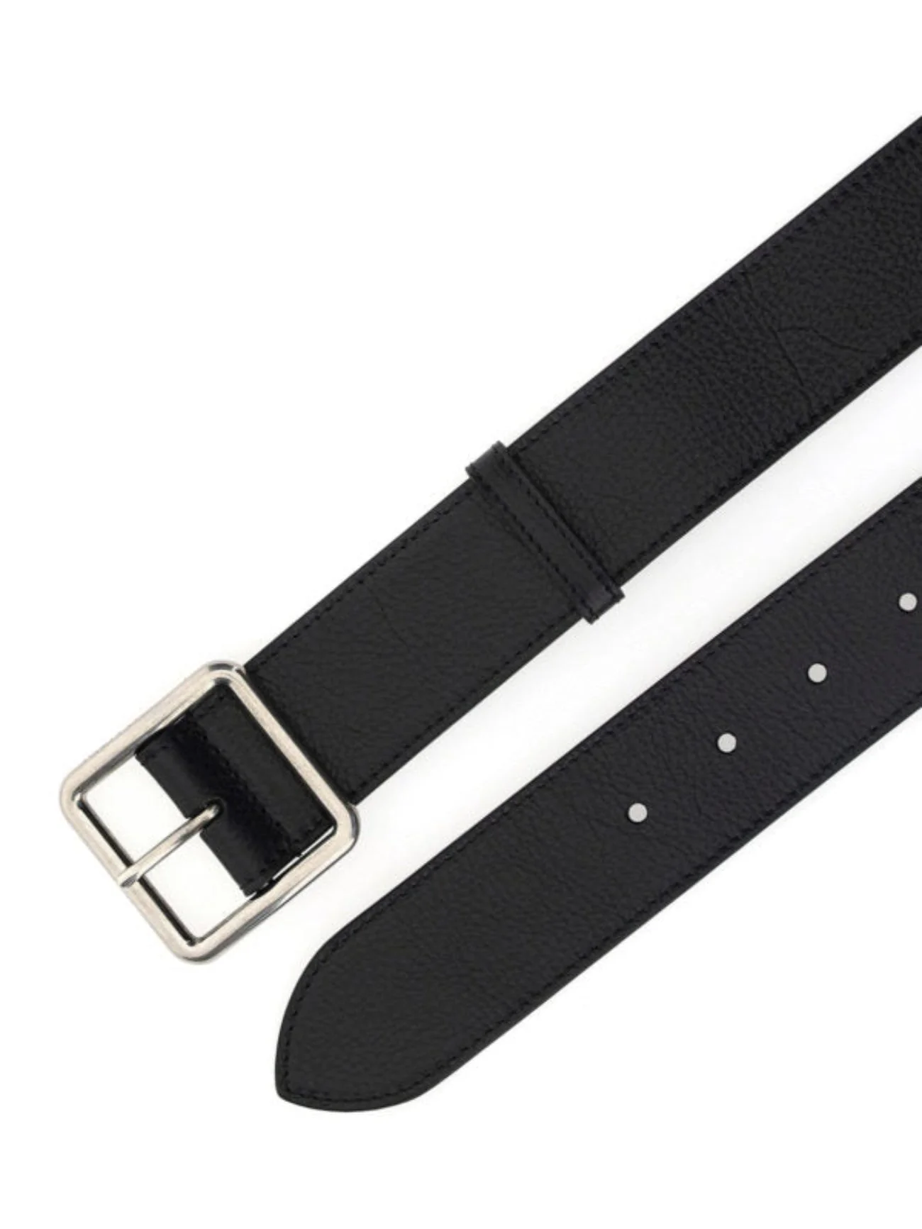 Alexander Mcqueen Grainy leather belt - Image 4