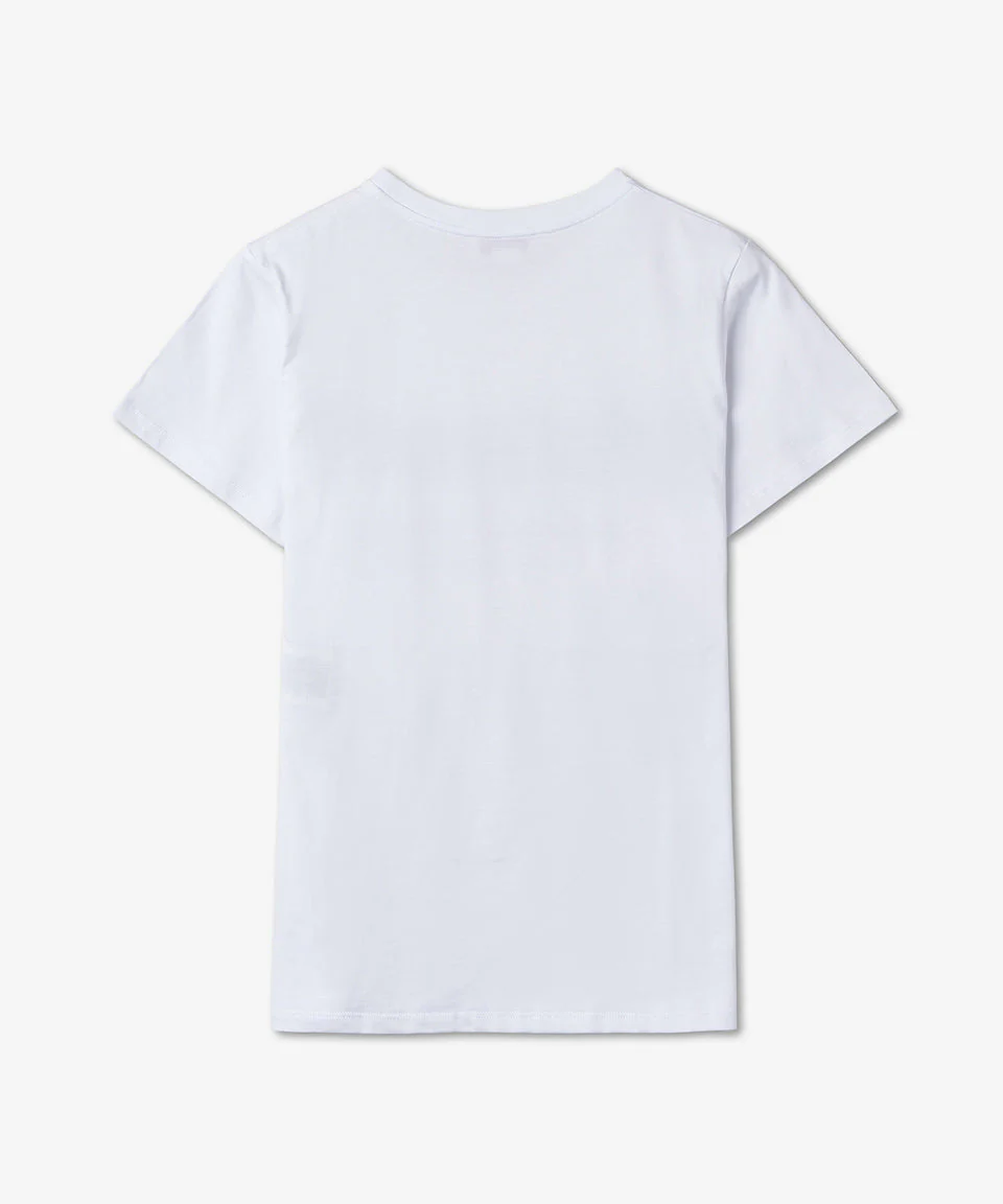 Alexander Mcqueen Graffiti Logo Short Sleeve T-shirt in White - Image 2