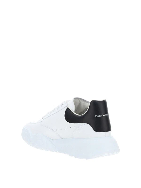Alexander McQueen Oversized Court Trainer 'Black' - Image 2