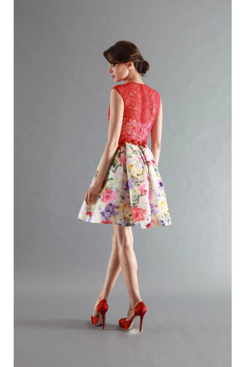64 Gizzy Red Floral-F - Image 2