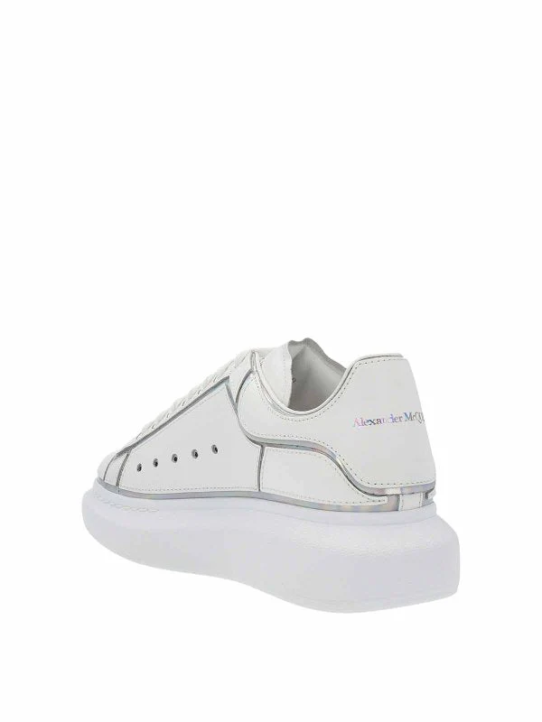 Alexander Mcqueen Oversized Sneakers "White Silver" - Image 2