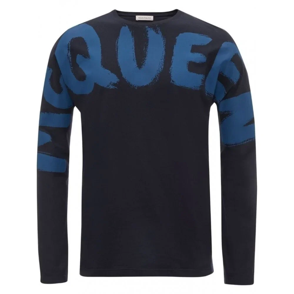 Alexander McQueen Logo Printed Crewneck T-shirt - Image 5
