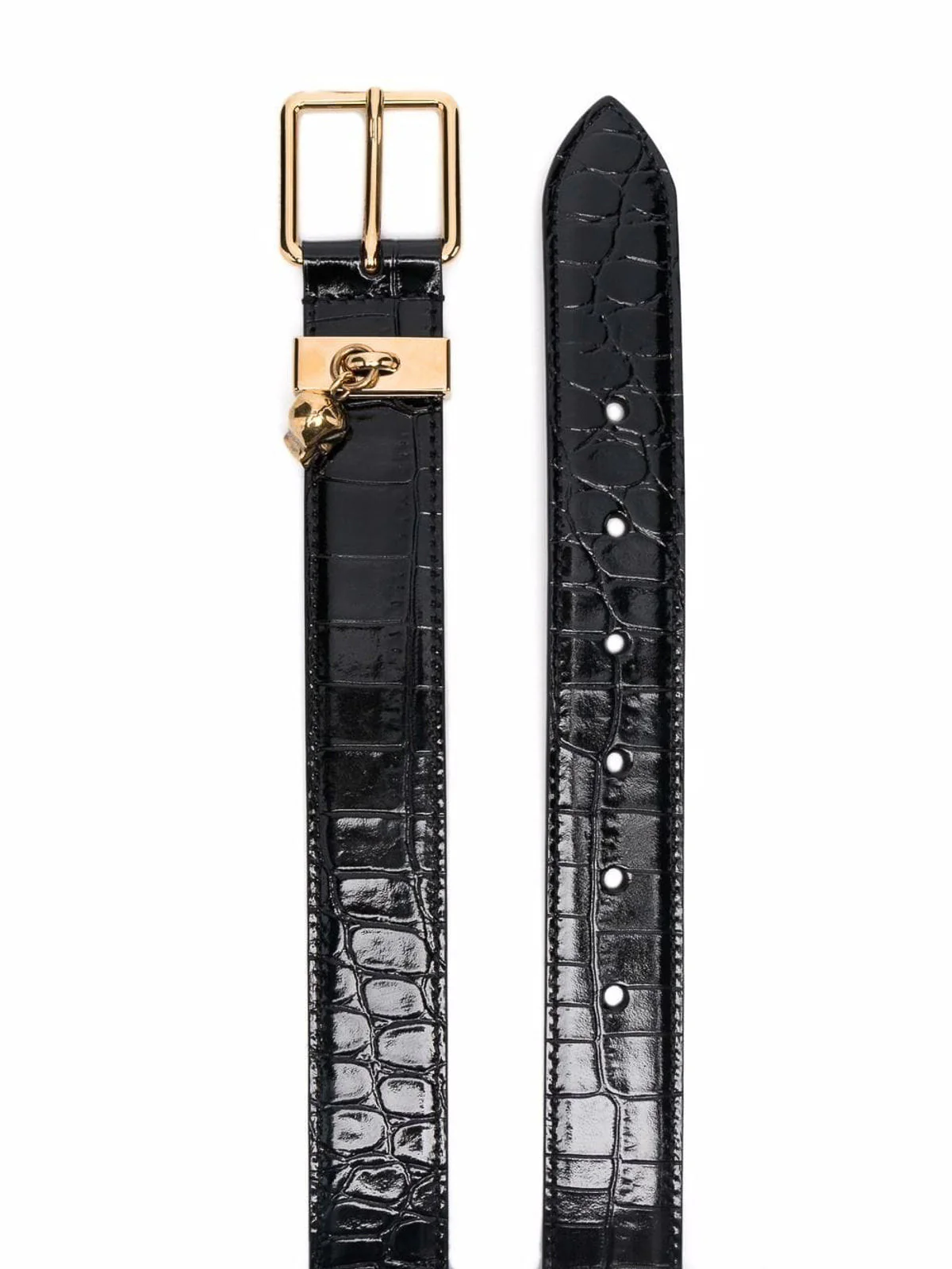 Alexander McQueen Skull Leather Belt - Image 2