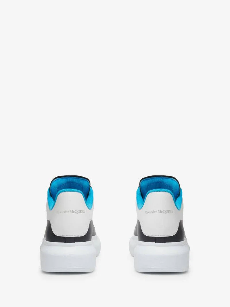 Alexander McQueen Oversized Sneaker in Navy/white/lapis Blue - Image 4