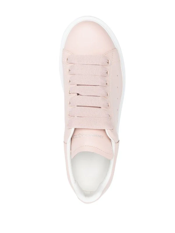 Alexander McQueen Oversized Sneaker in 'Blush White' - Image 4