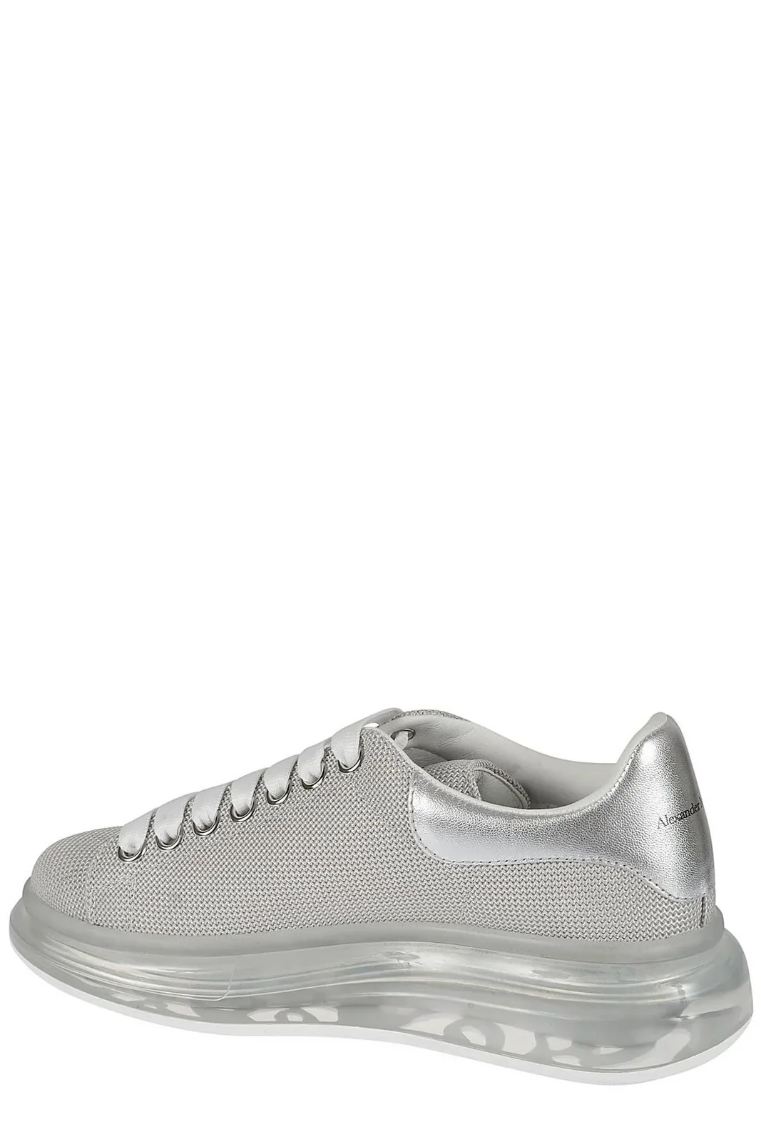 Alexander McQueen Oversized Sneaker in Silver - Image 2