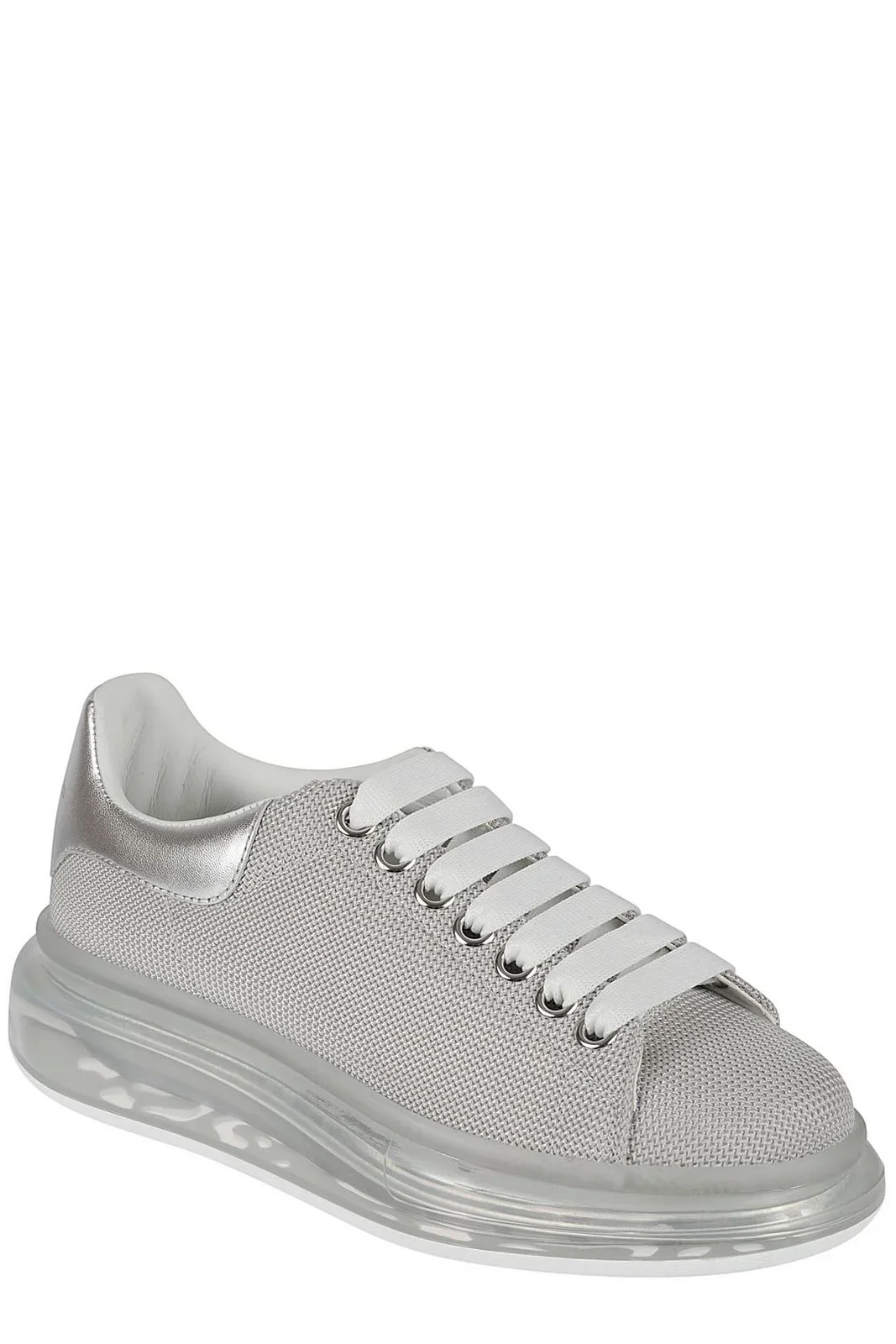 Alexander McQueen Oversized Sneaker in Silver - Image 3