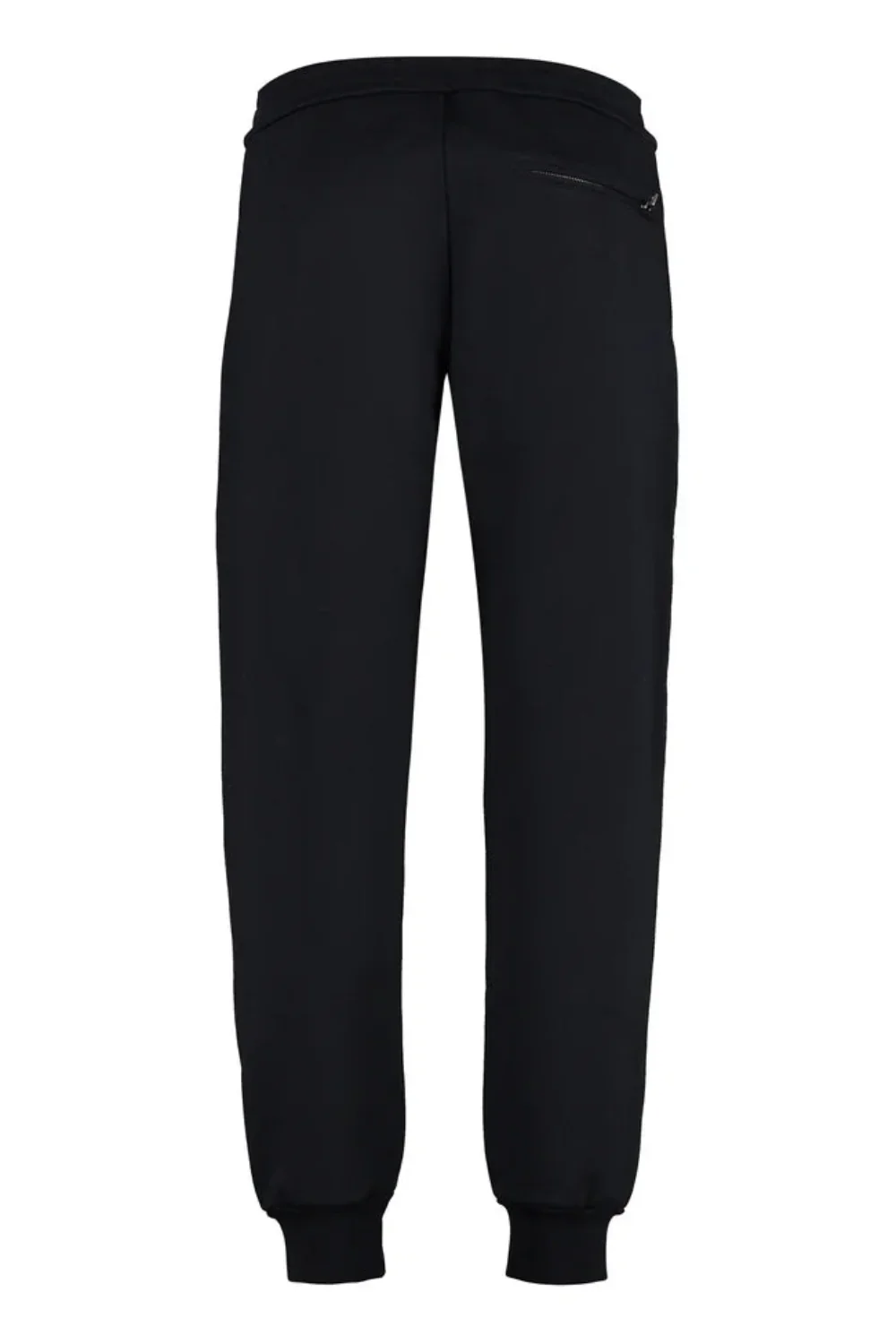 Alexander Mcqueen Eyelet-Embellished Tapered-Leg Cotton-Jersey Jogging Bottoms - Image 2
