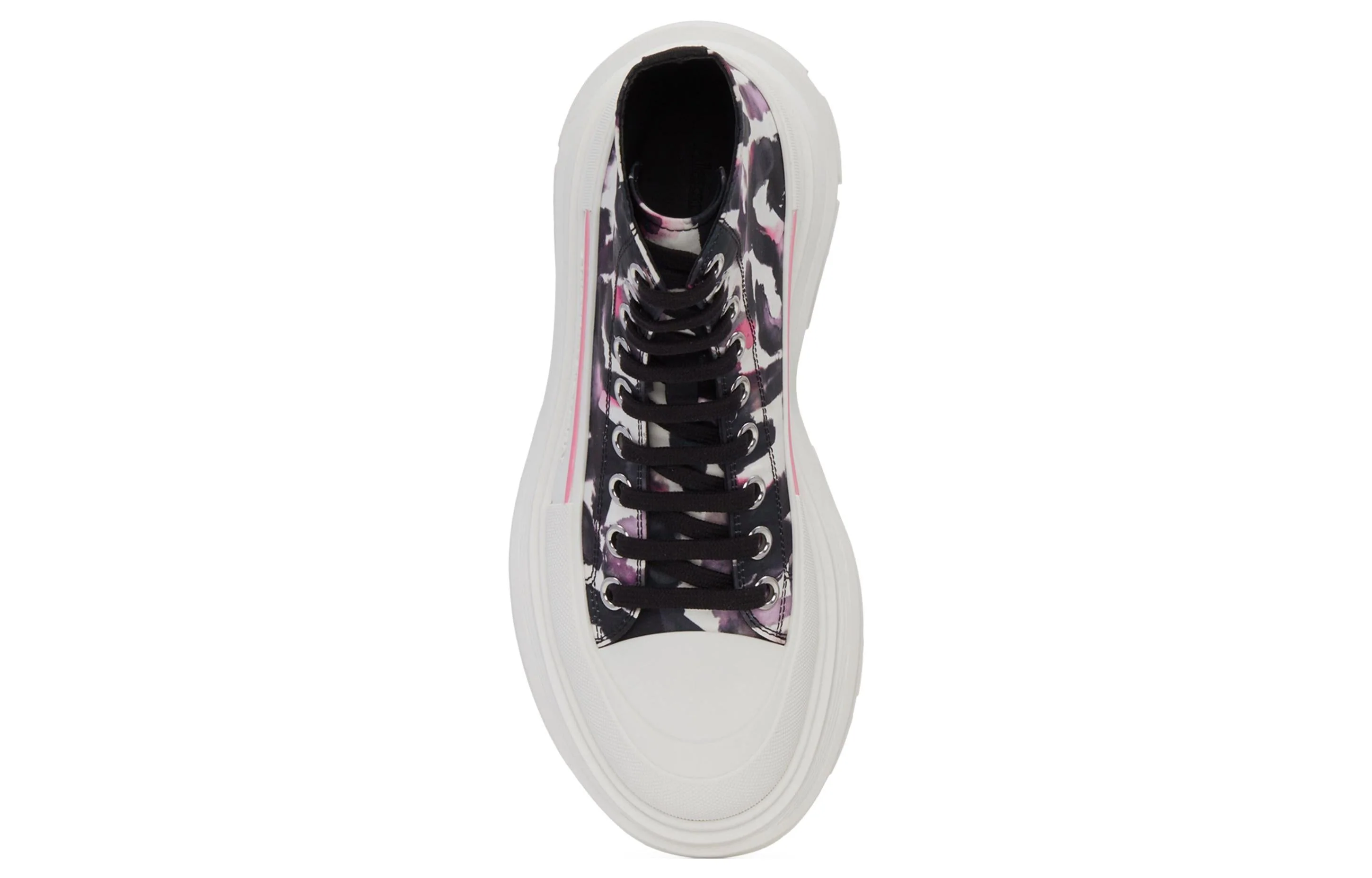 Alexander McQueen Wmns Tread Slick Boot 'Watercolour Graffiti' - Image 4