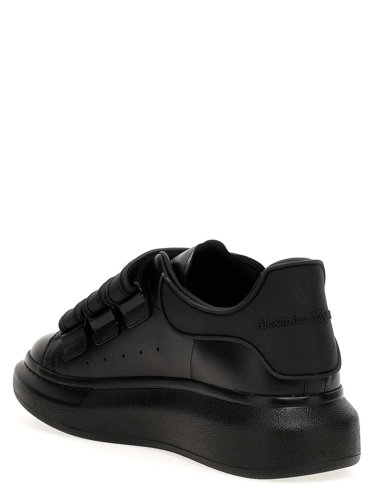 Alexander McQueen Larry oversized sneakers with touch Strap - Image 2