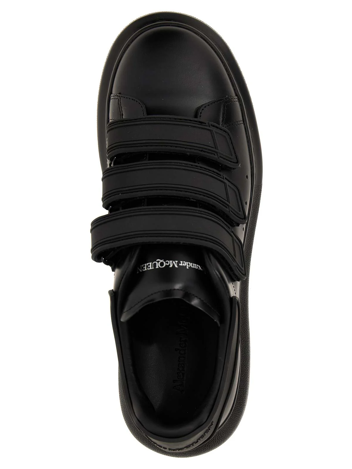 Alexander McQueen Larry oversized sneakers with touch Strap - Image 3