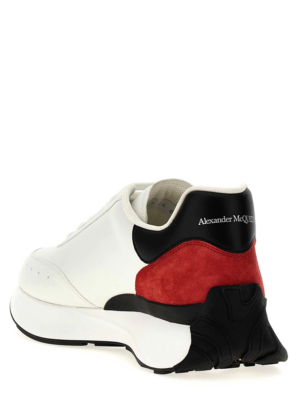 Alexander Mcqueen Sprint Runner Low-Top Sneakers Black Tulip - Image 3