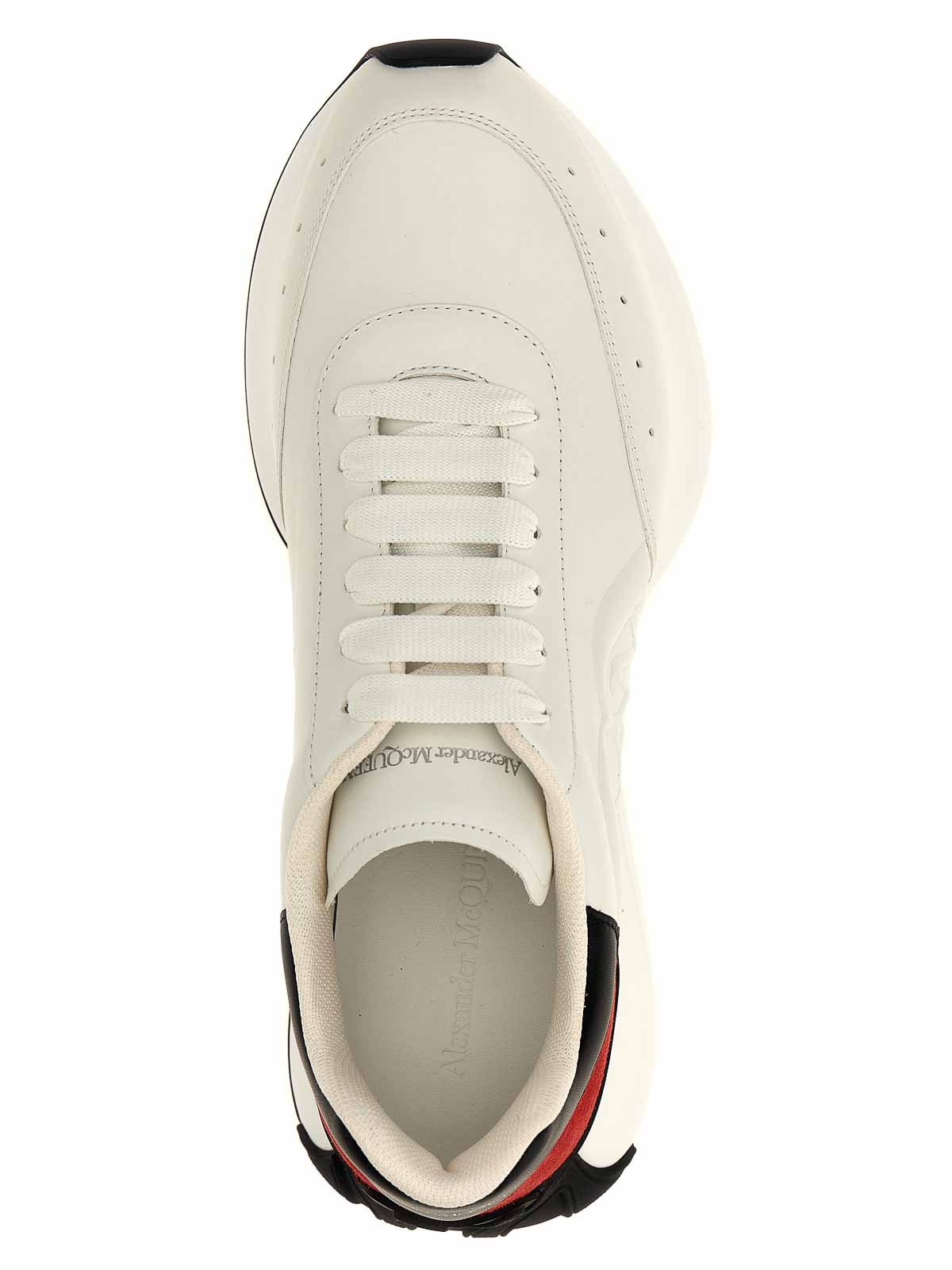 Alexander Mcqueen Sprint Runner Low-Top Sneakers Black Tulip - Image 4