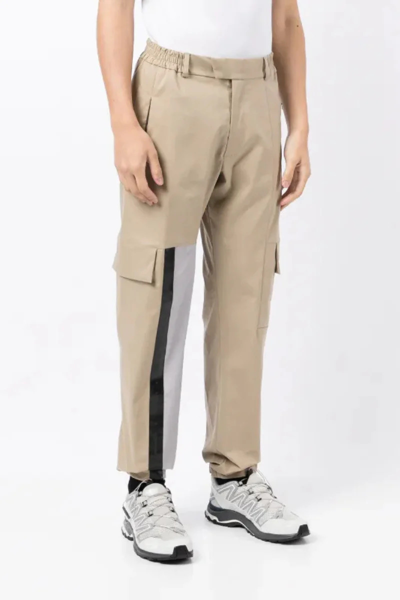 A-Cold-Wall Men's Two-Tone Casual Trousers