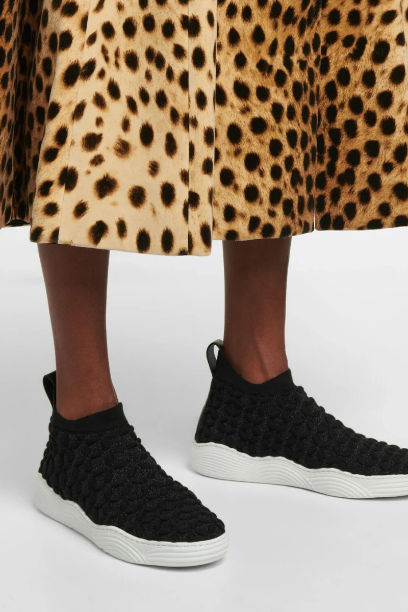 Alaia Women’s Stretch-knit sneakers - Image 2