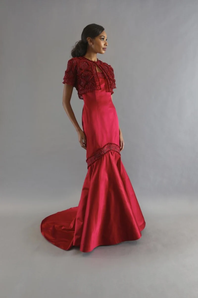 Alex Gown Bolero 1216