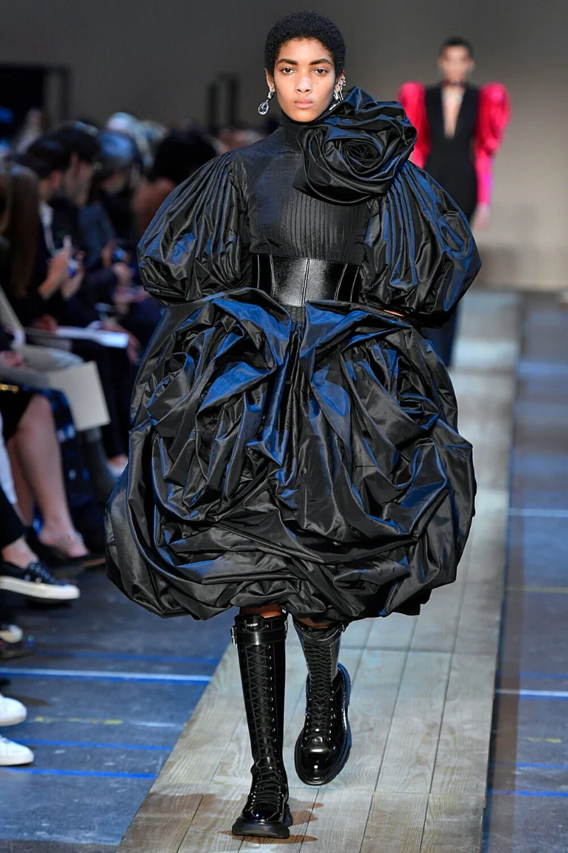 Alexander McQueen Leather knee-high boots 595466WHZ81 - Image 2