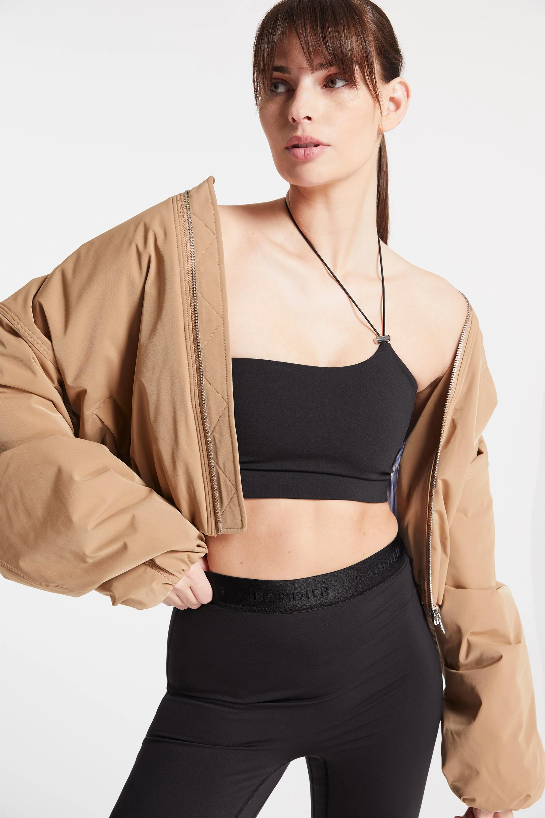 BANDIER Asymmetric Toggle Bra - Black BND10260 - Image 6