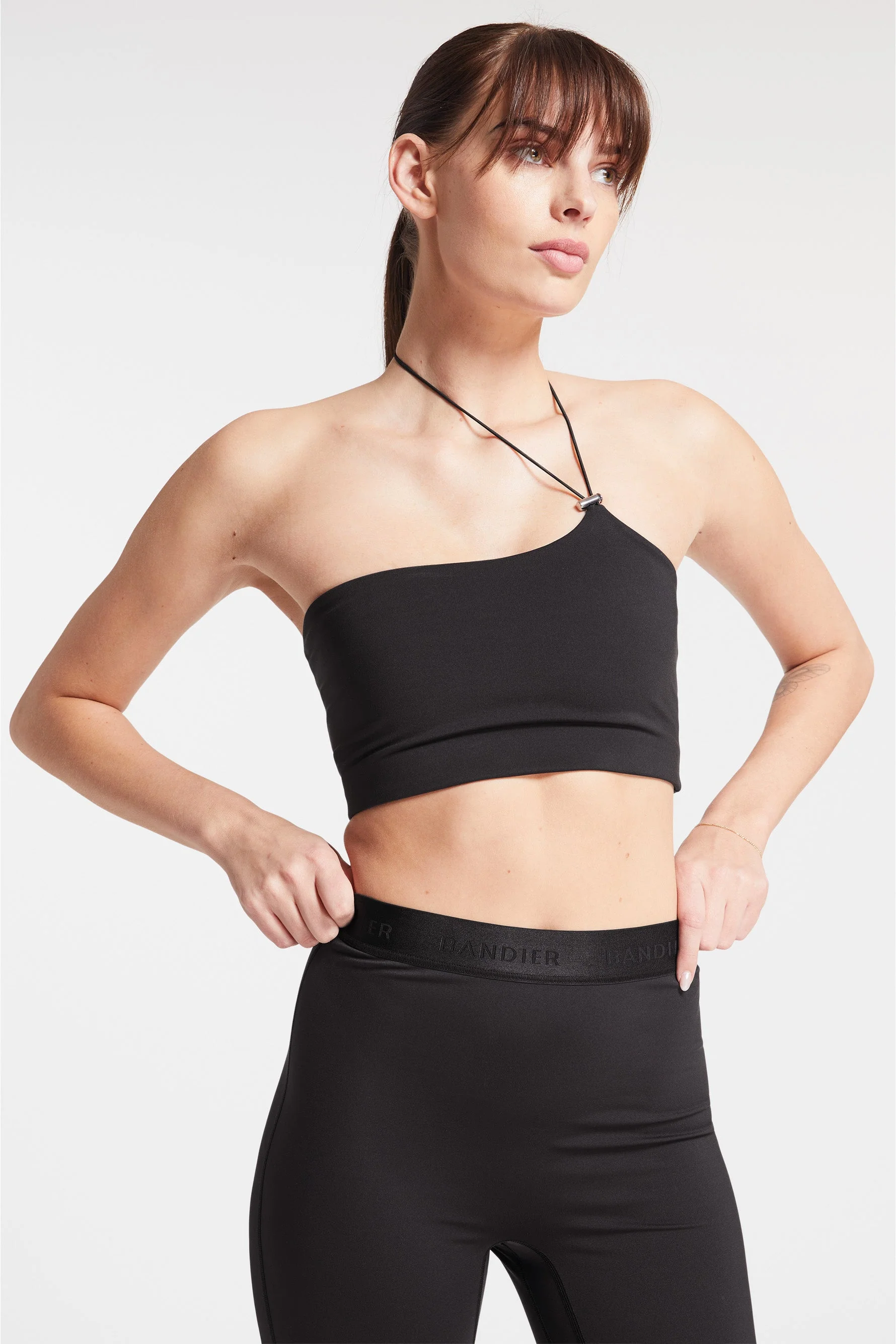 BANDIER Asymmetric Toggle Bra - Black BND10260 - Image 8