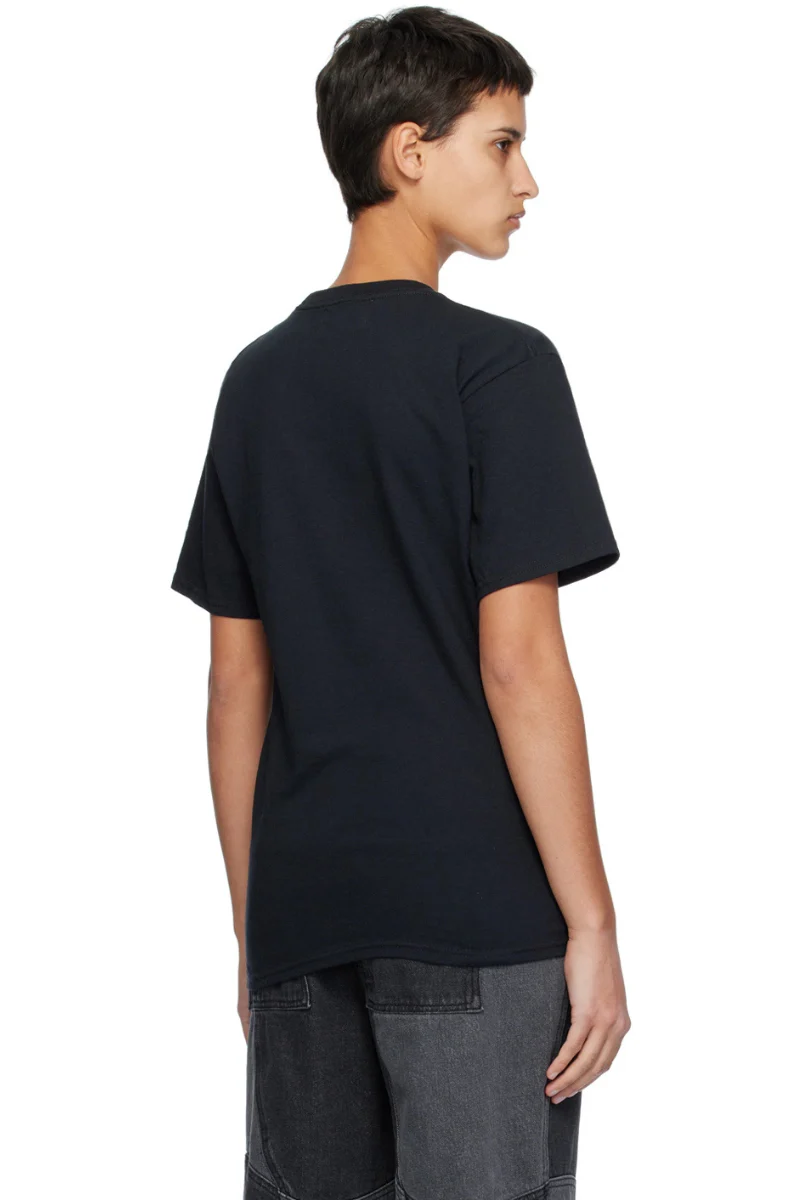 Awake NY Unisex Black Lychee T-Shirt - Image 3