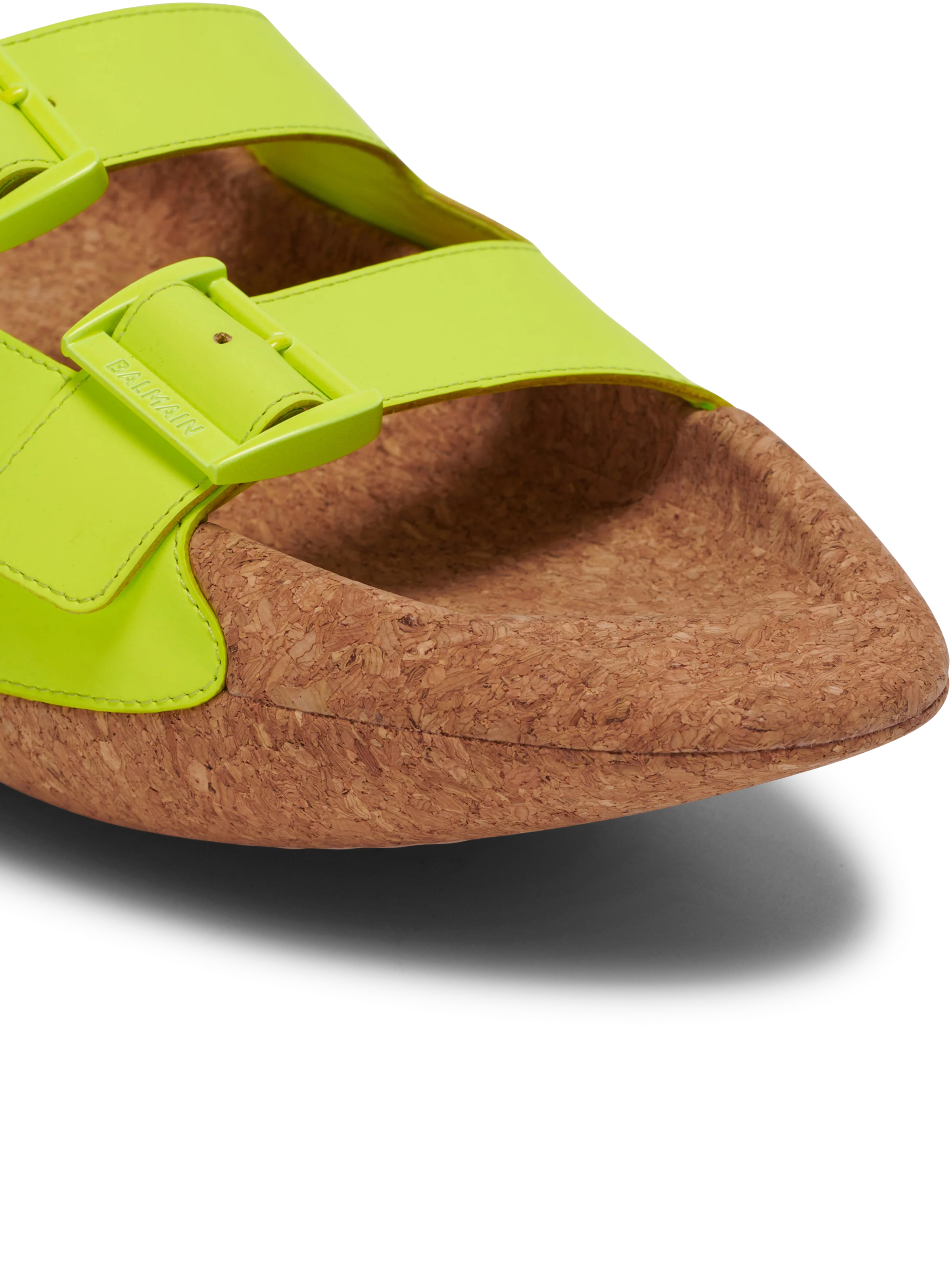 BALMAIN MEN'S B-IT-RUBBER LEATHER&CORK NWT - Image 7