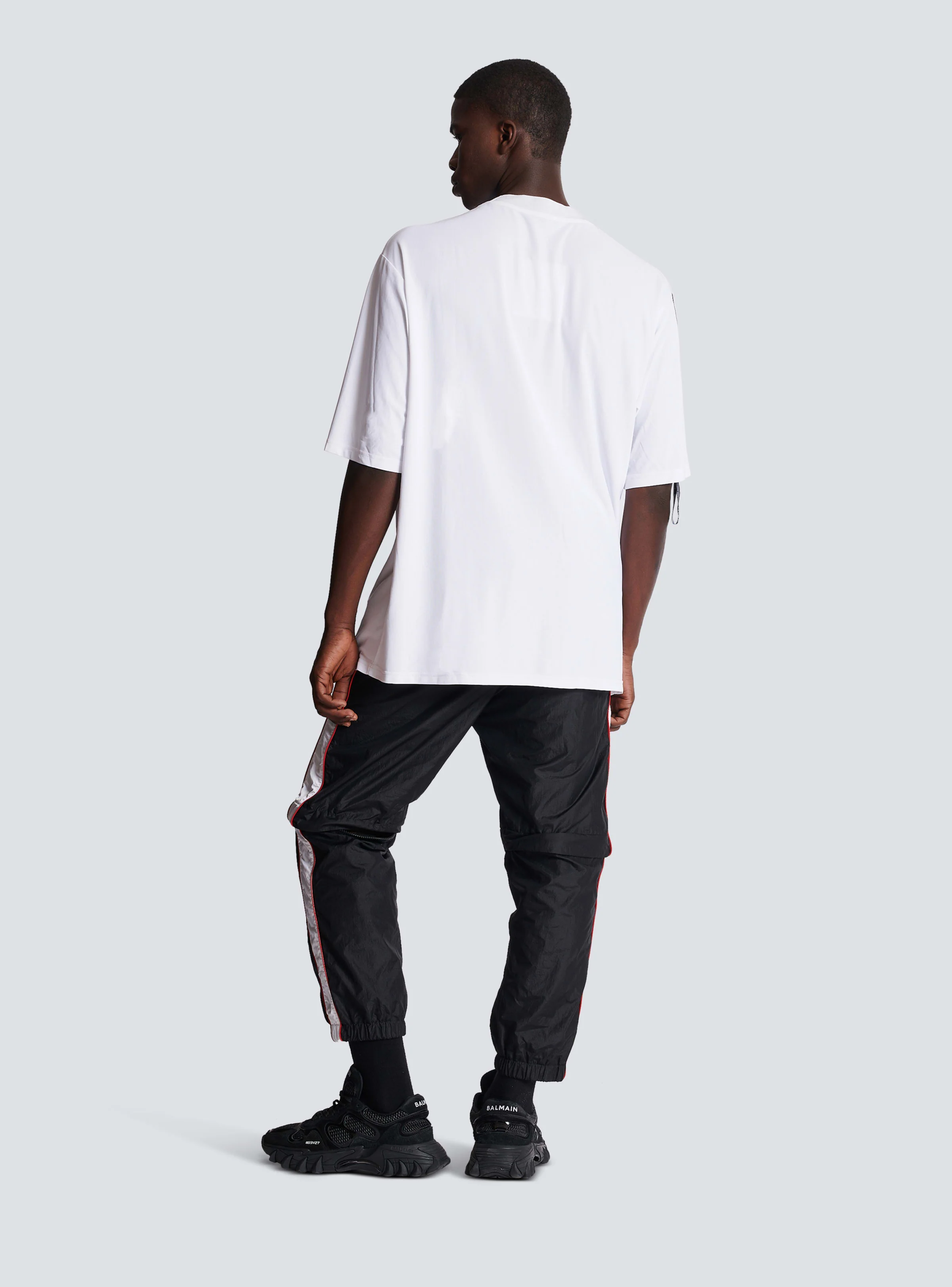 BALMAIN MEN'S BALMAIN X PUMA LOOSE T-SHIRT NWT - Image 4