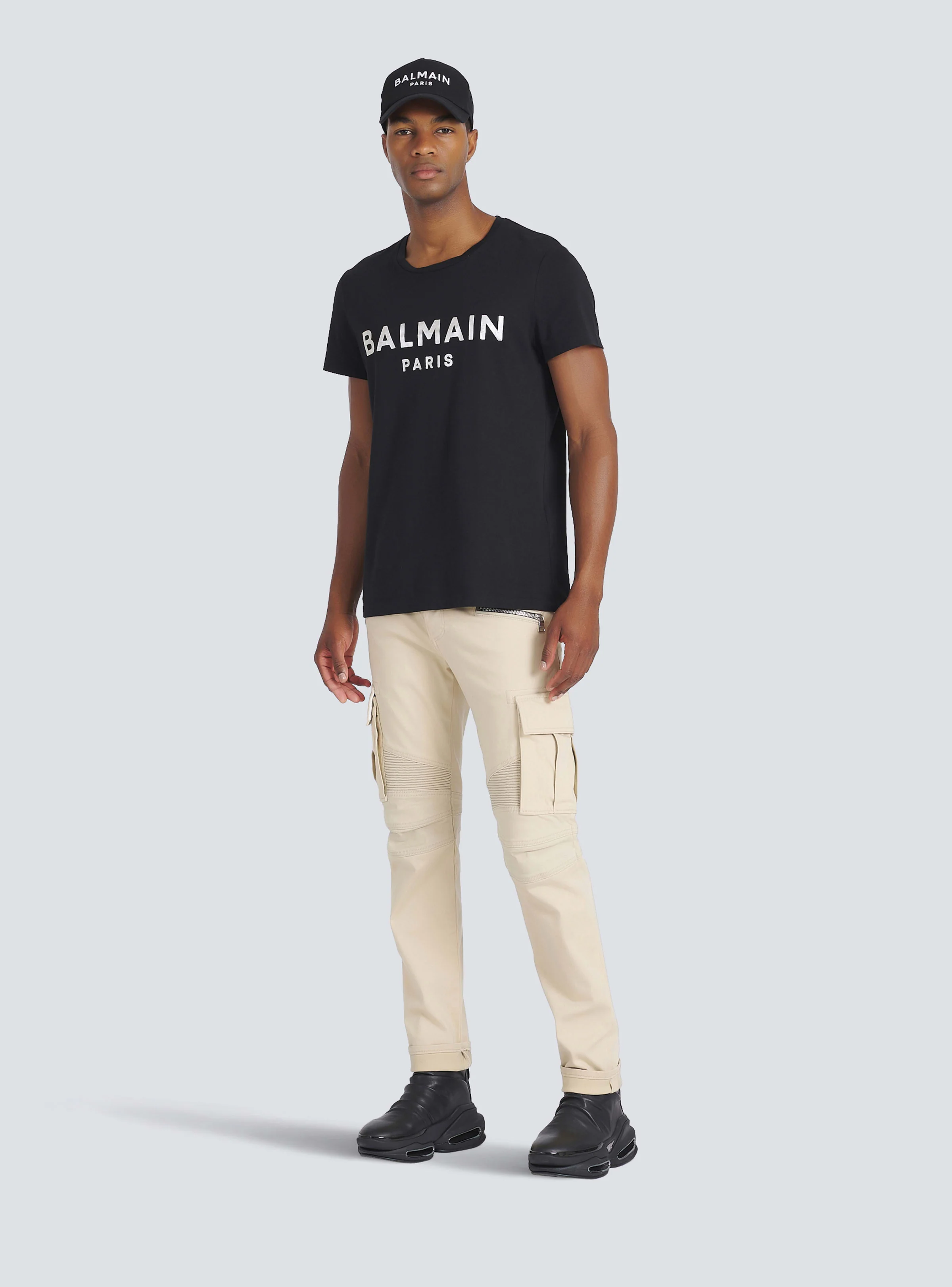 BALMAIN MEN'S CARGO COTTON PANTS NWT - Image 2