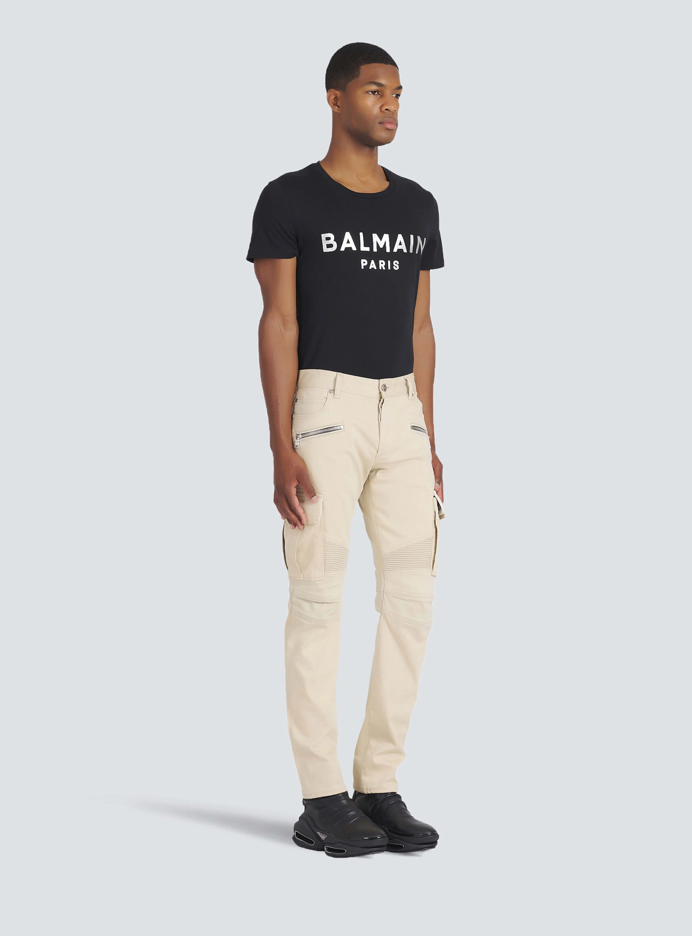 BALMAIN MEN'S CARGO COTTON PANTS NWT - Image 3