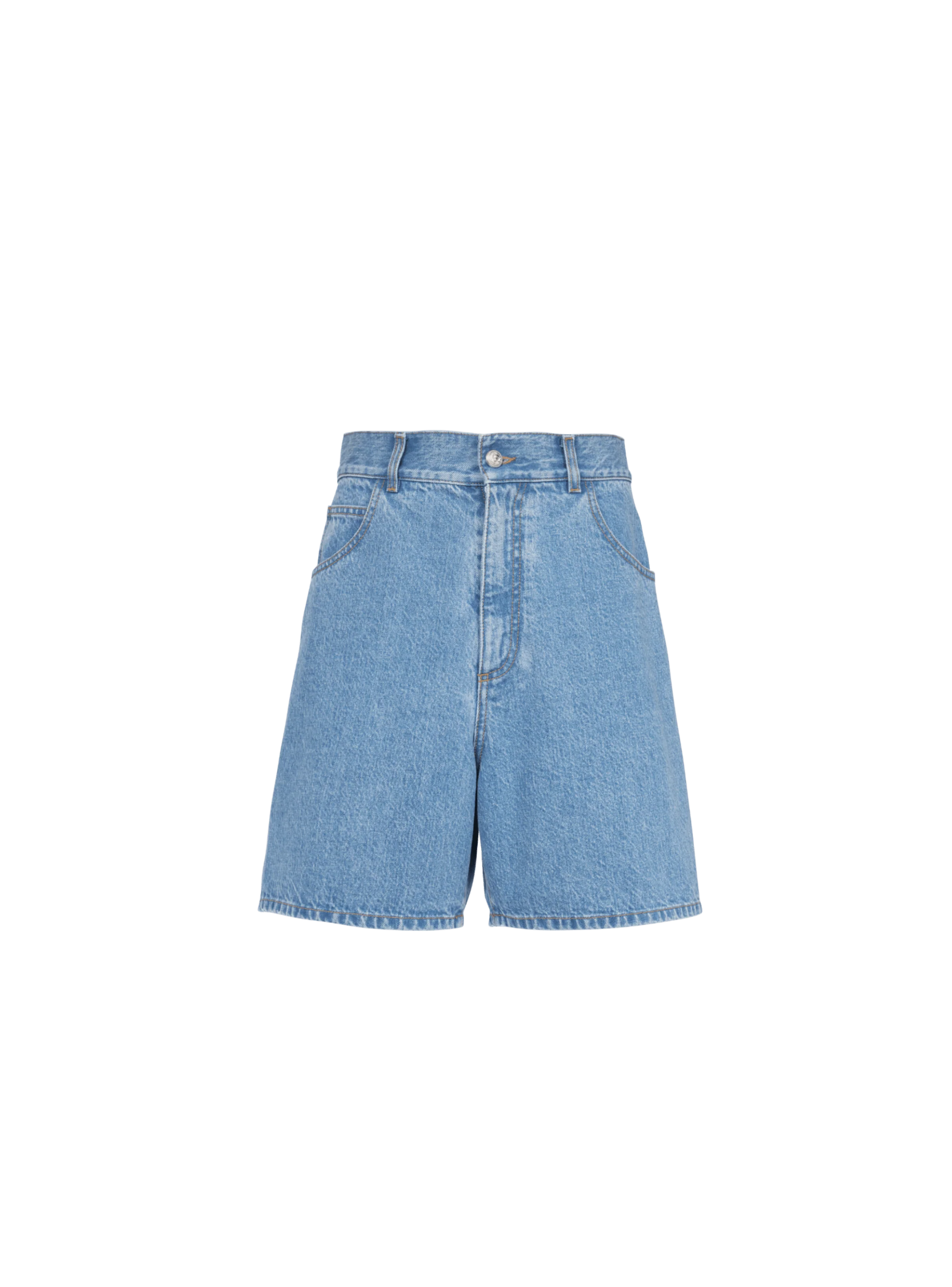 BALMAIN MEN'S SHORT DENIM LARGE NWT