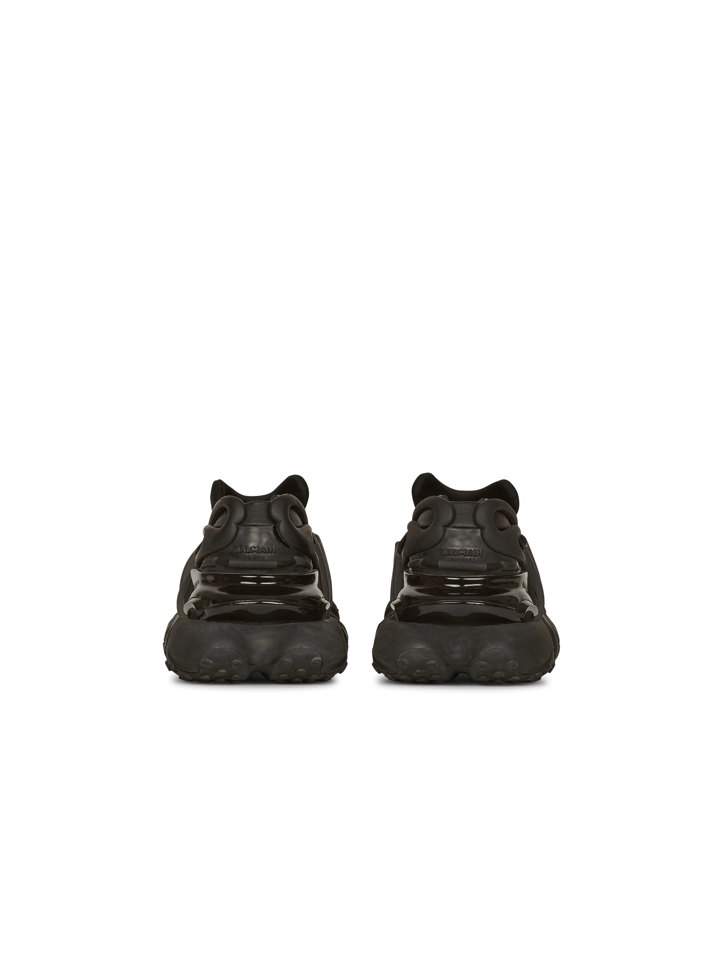 BALMAIN MEN'S UNICORN-NEOPRENE&CALFSKIN NWT - Image 3