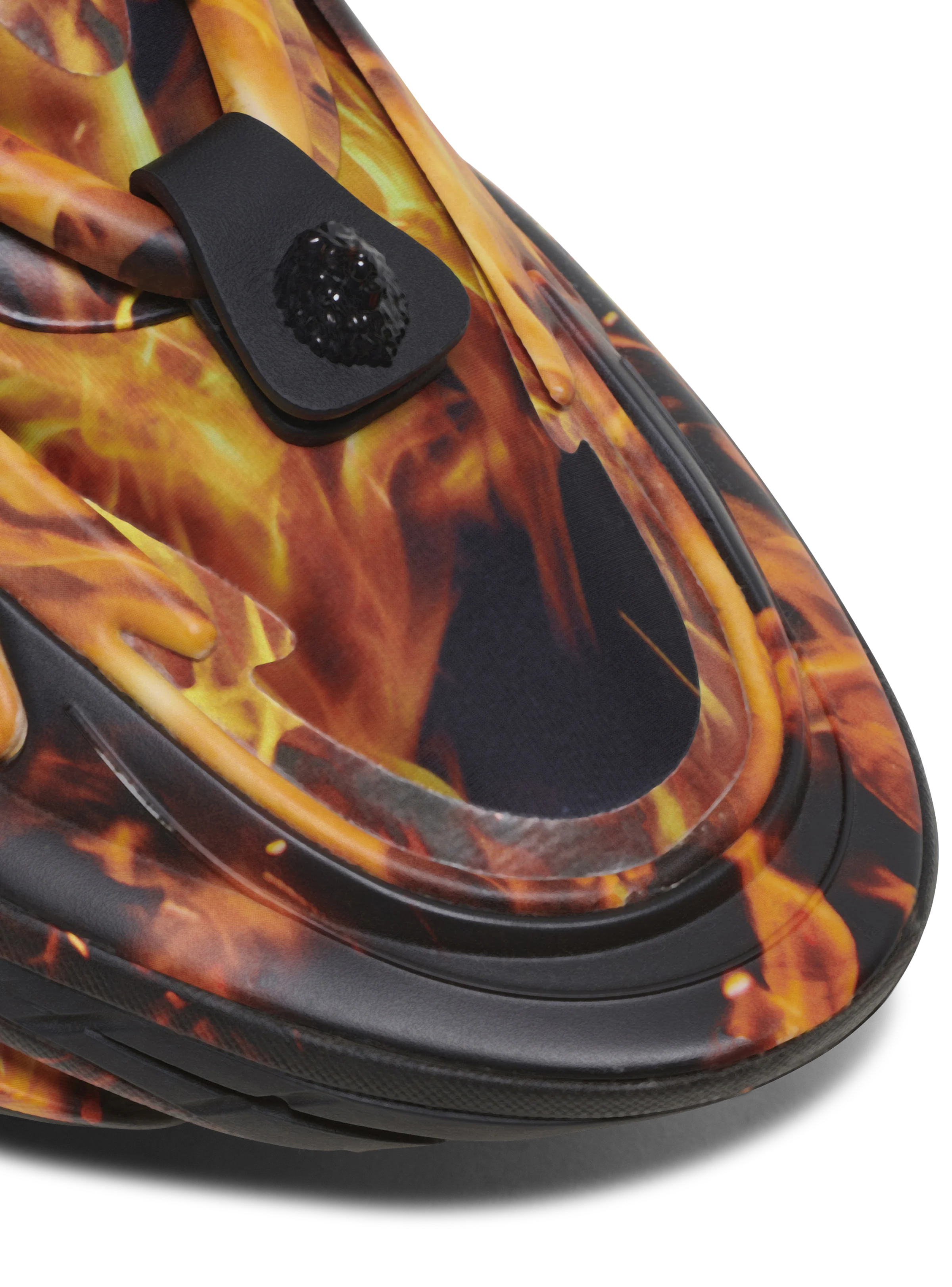 BALMAIN MEN'S UNICORN-PRINTED NEOPRENE&CALFSKIN NWT - Image 5