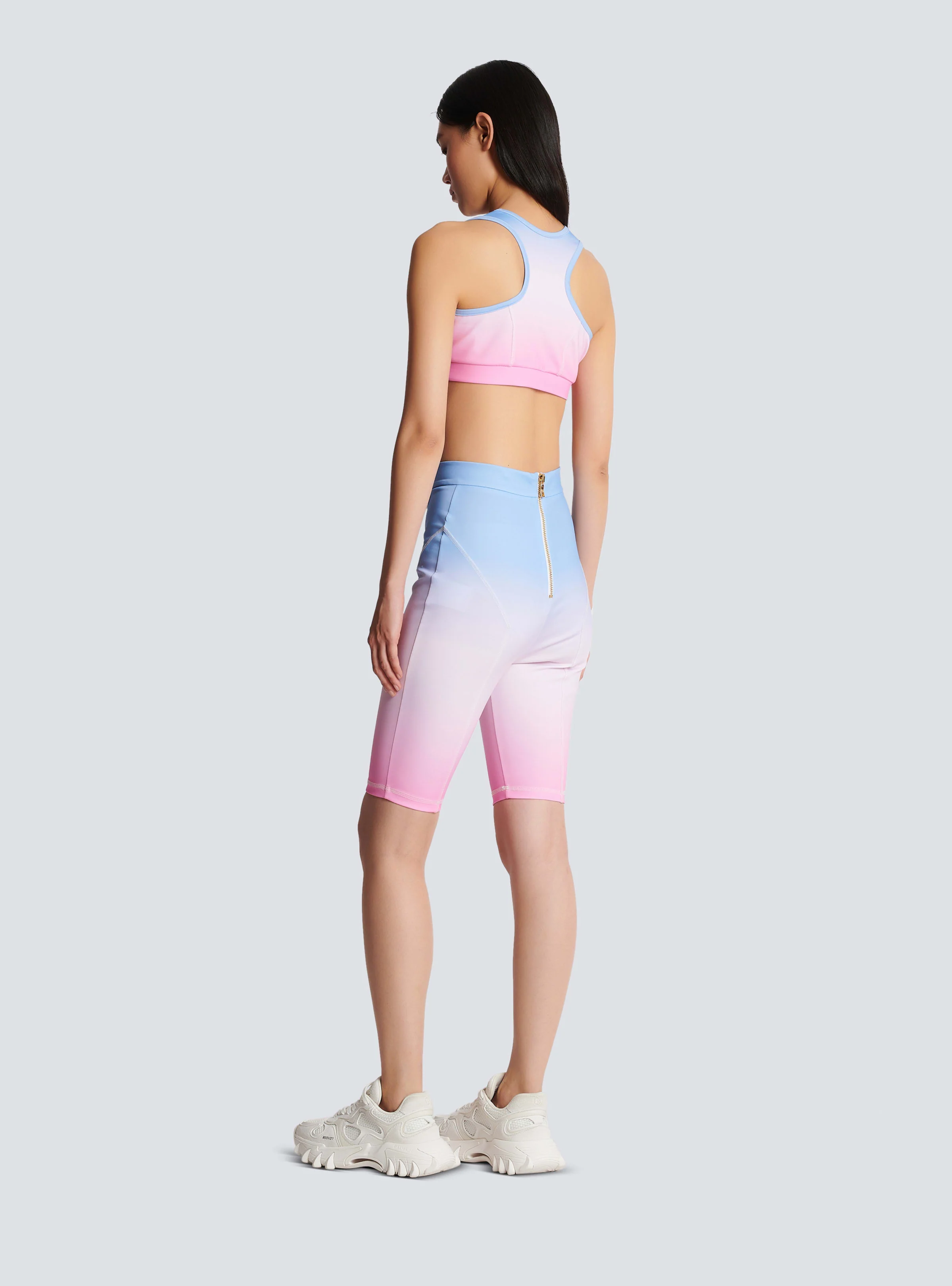 BALMAIN WOMEN'S BALMAIN X EVIAN LYCRA BERMUDA NWT - Image 4