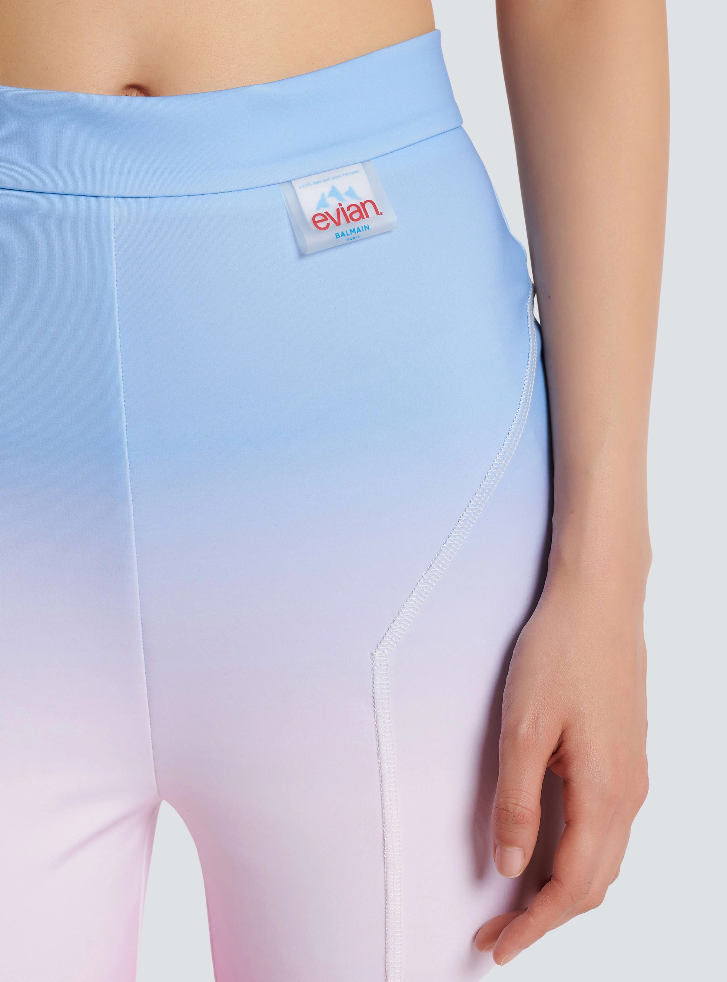 BALMAIN WOMEN'S BALMAIN X EVIAN LYCRA BERMUDA NWT - Image 5