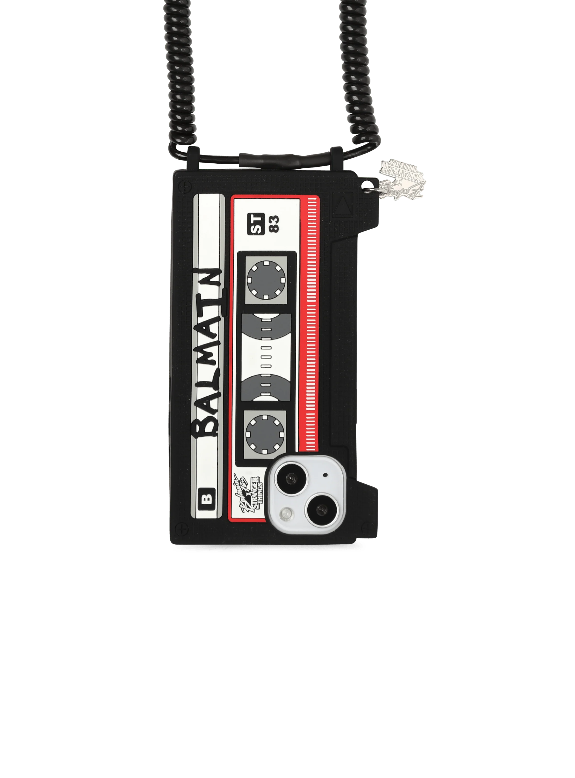 BALMAIN WOMEN'S BALMAINxSTRANGER THINGS IPHONE CASE NWT - Image 3