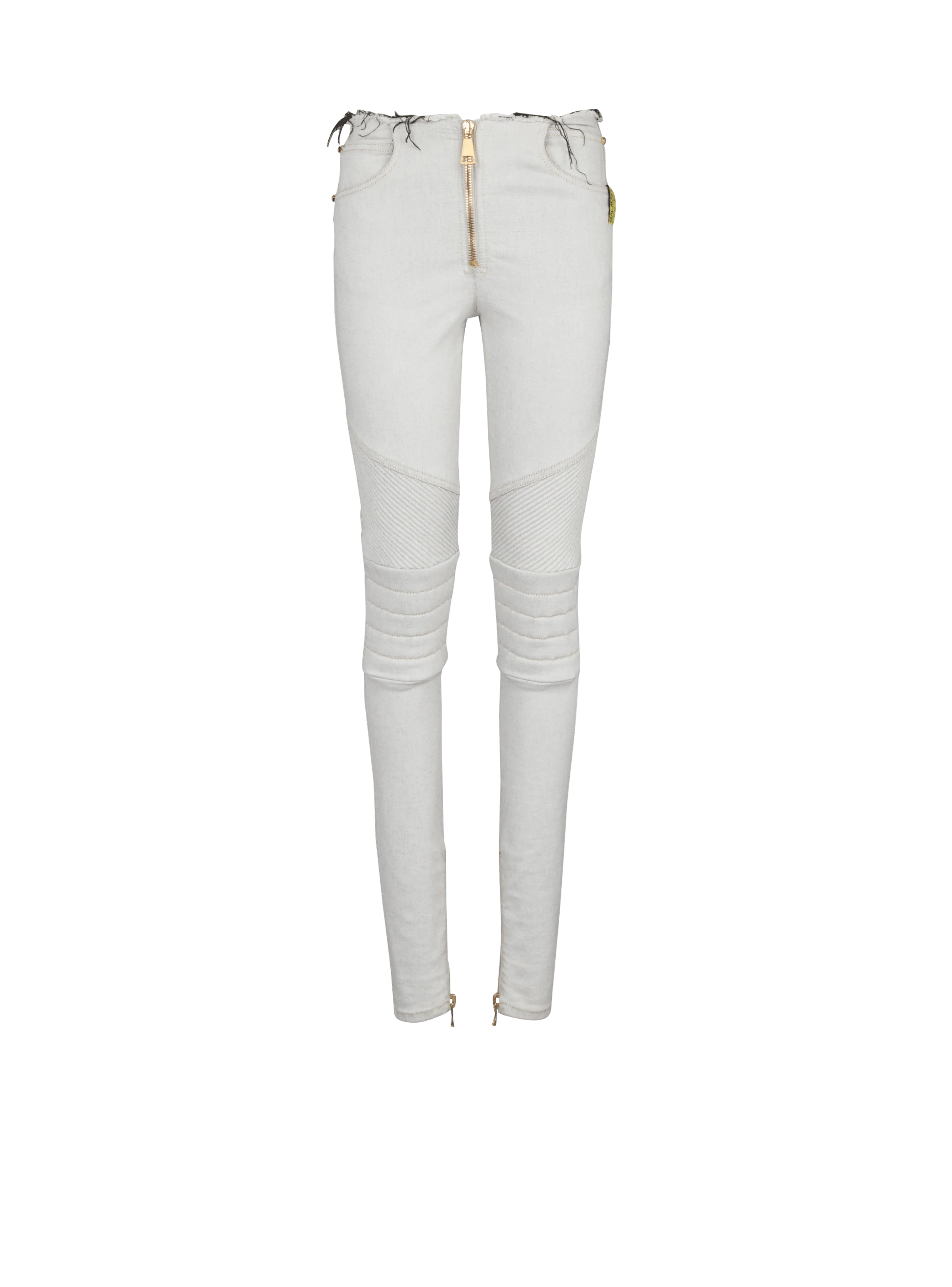 BALMAIN WOMEN'S HW BIKER STRETCH LEGGING JEANS NWT