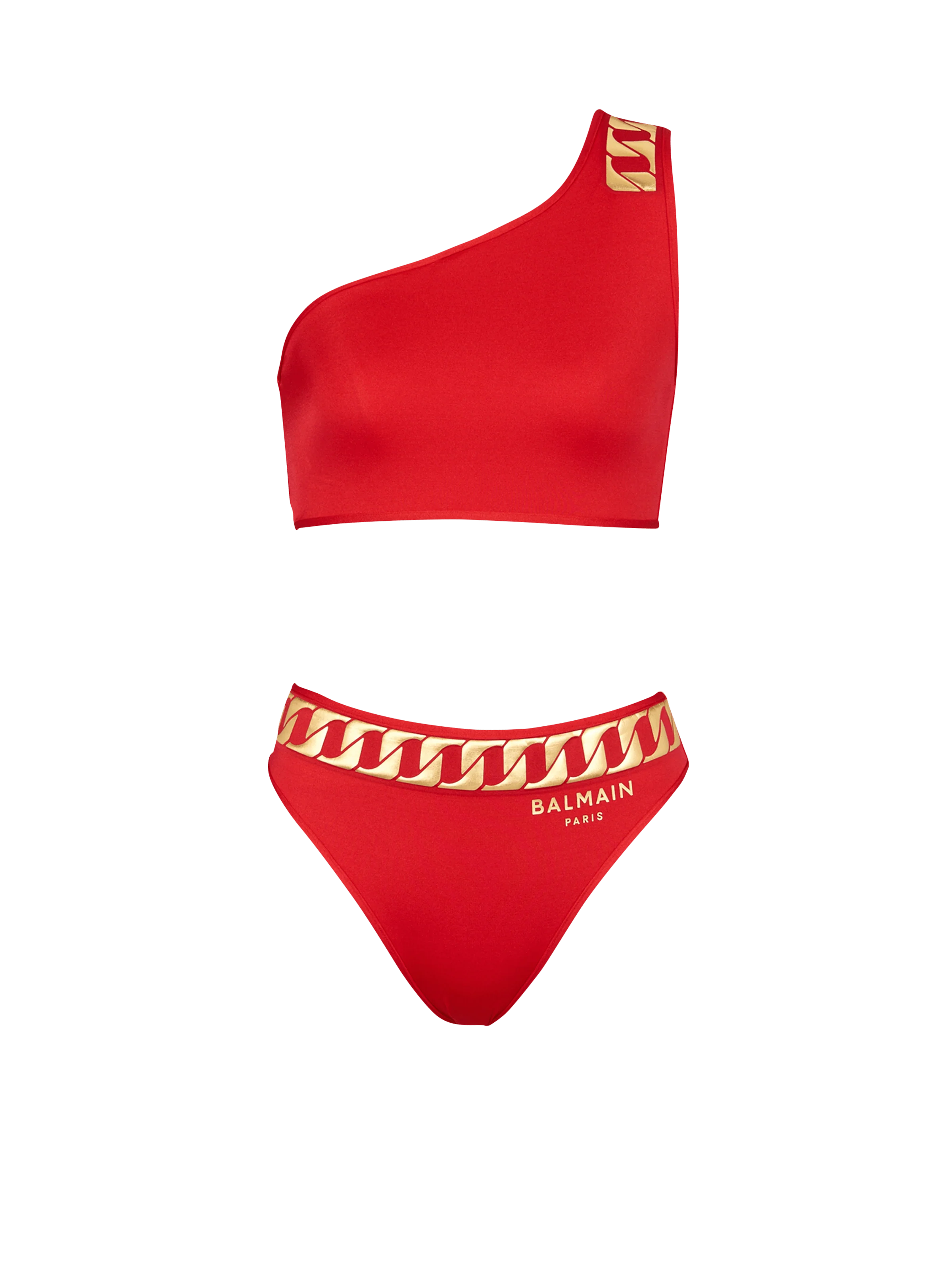 BALMAIN WOMEN'S ONE SHOULDER BIKINI NWT