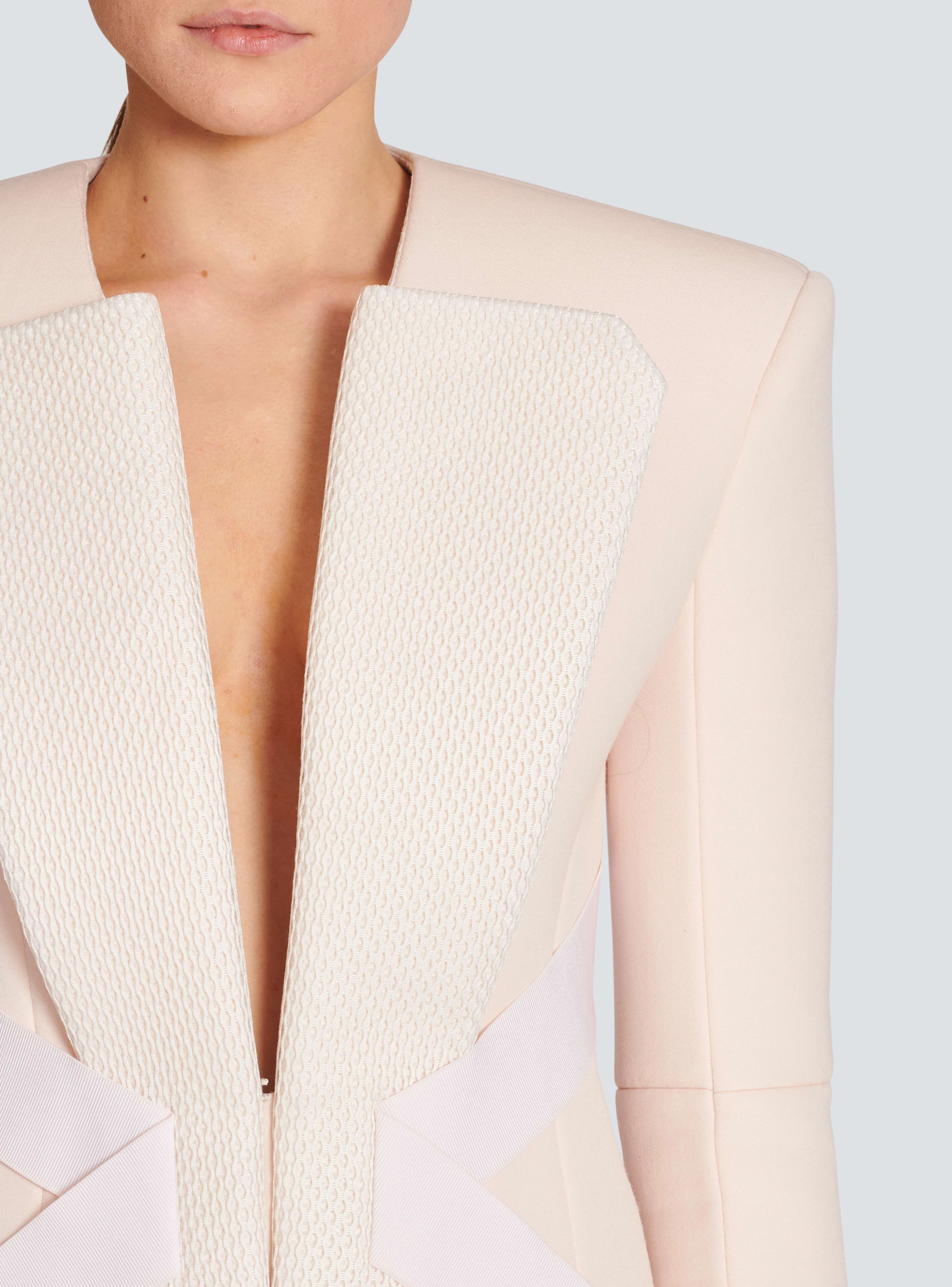 BALMAIN WOMEN'S SIDE TO SIDE STRAPPED GDP JACKET NWT - Image 6