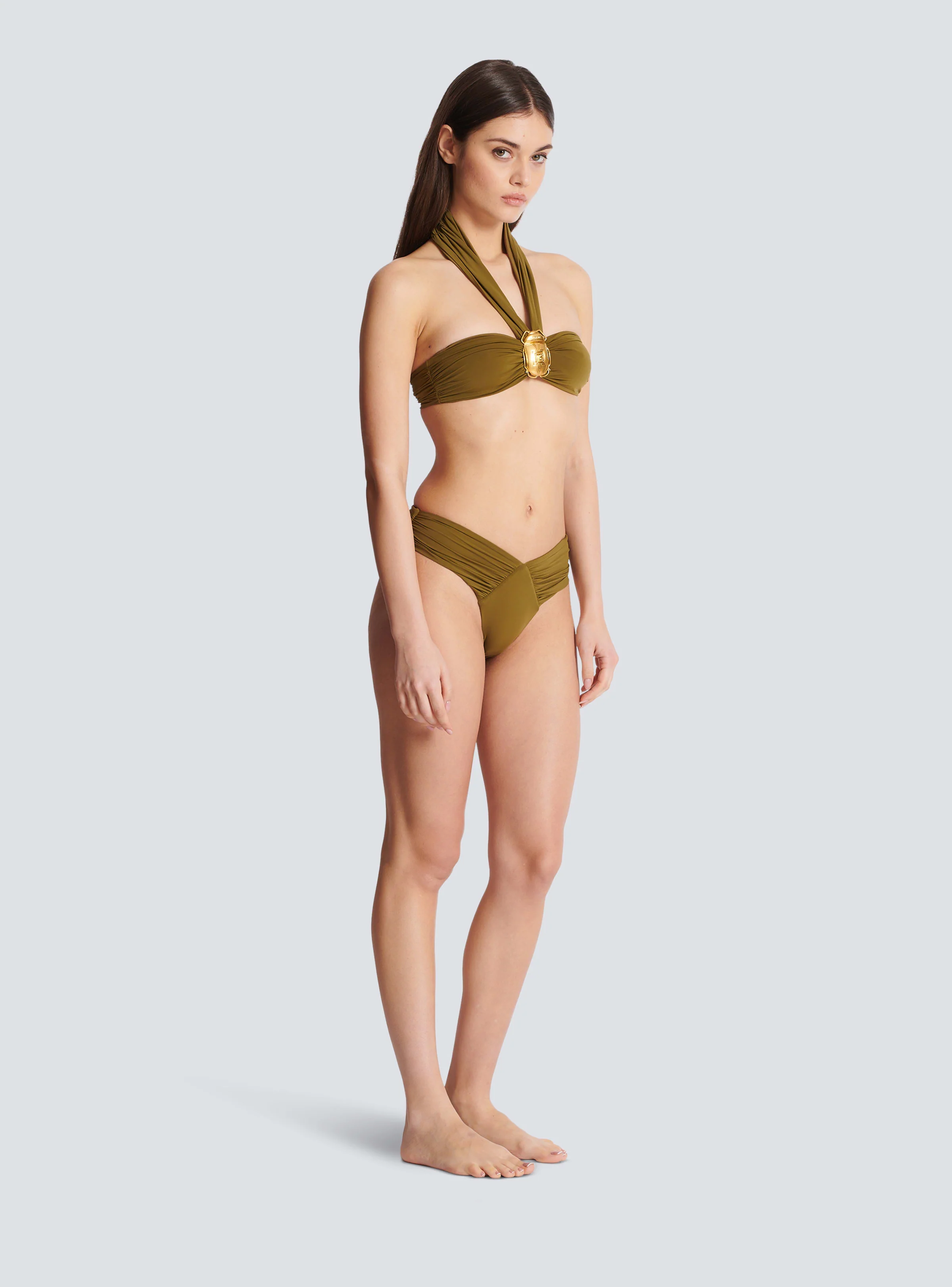 BALMAIN WOMEN'S UMBER RUCHED SLIP UNDERWEAR - Image 3
