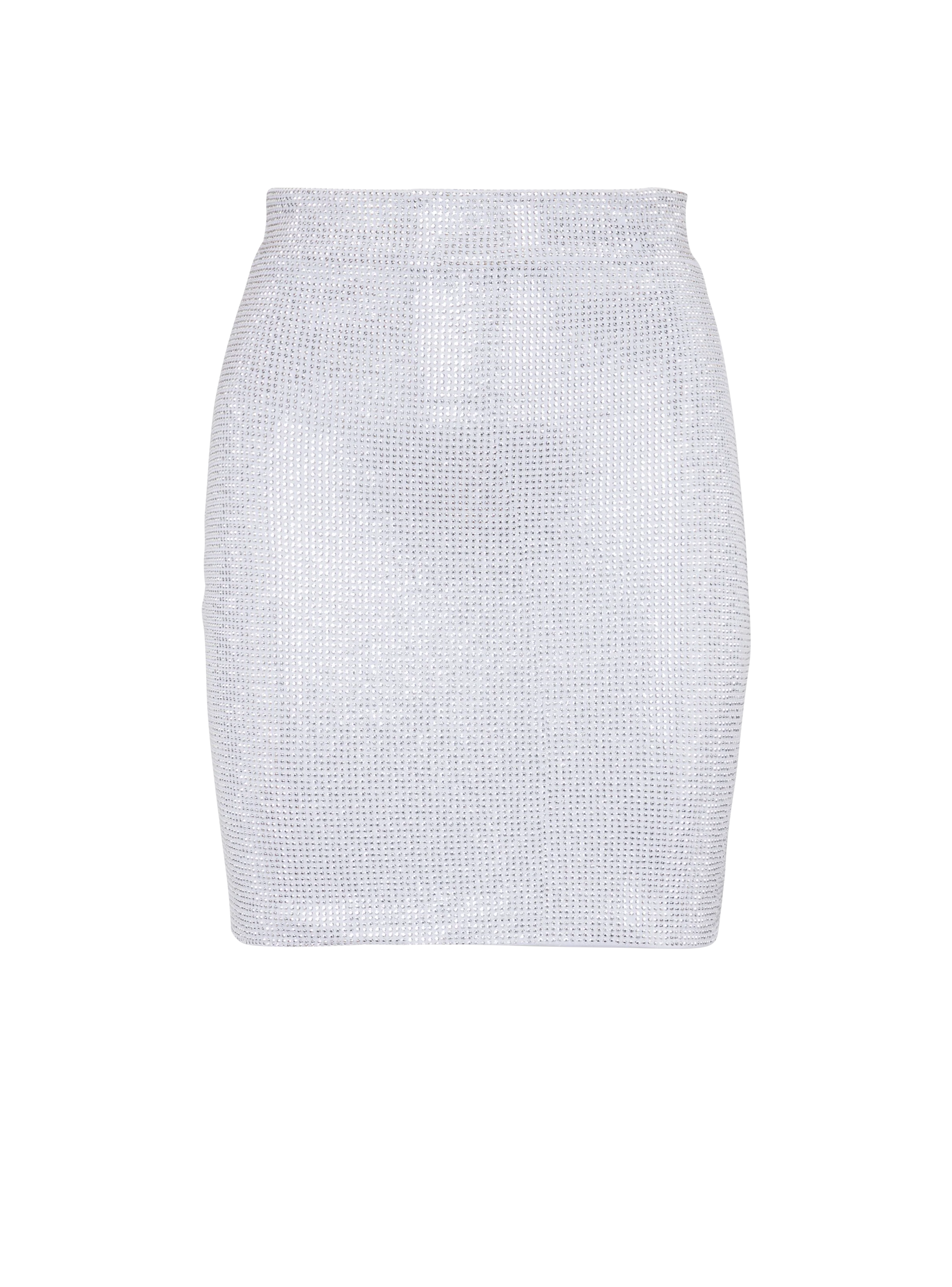 BALMAIN WOMEN'S STRASSED SHORT SKIRT - MY THERESA NWT