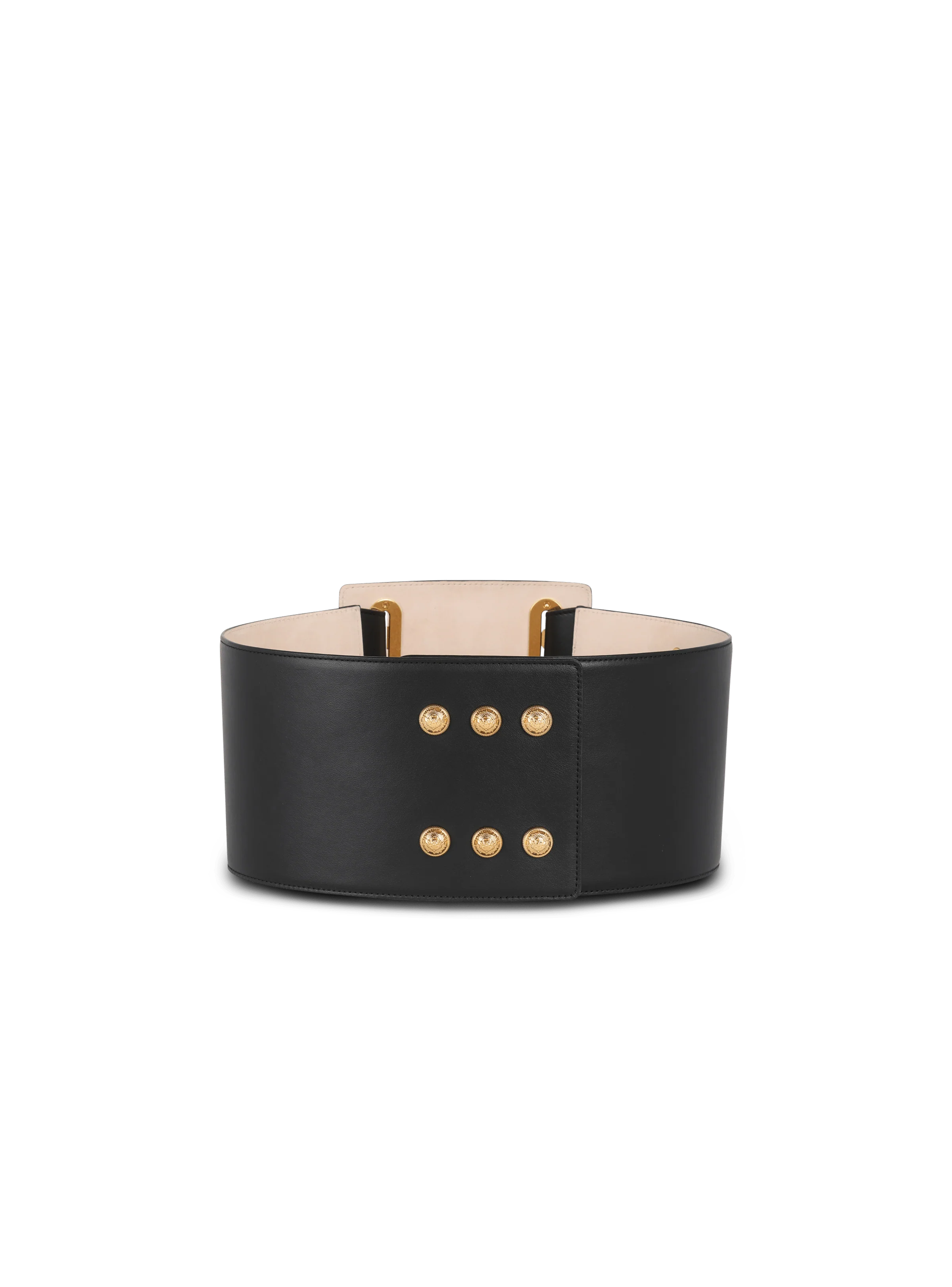 BALMAIN WOMEN'S VOLT BELT 13CM-CALFSKIN NWT - Image 4