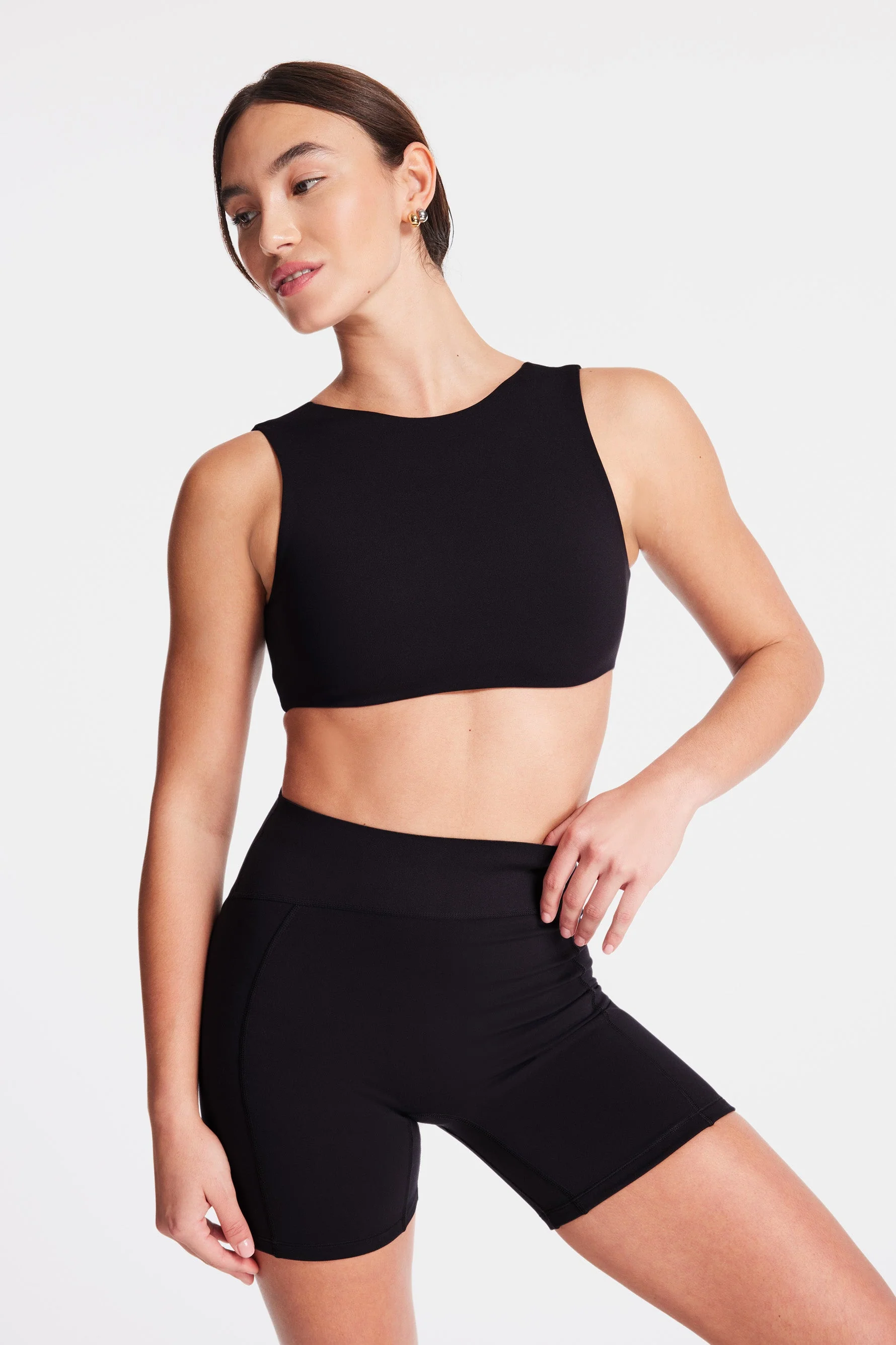 BANDIER Bella Bonded Bike Short - Black LOK00275 - Image 5