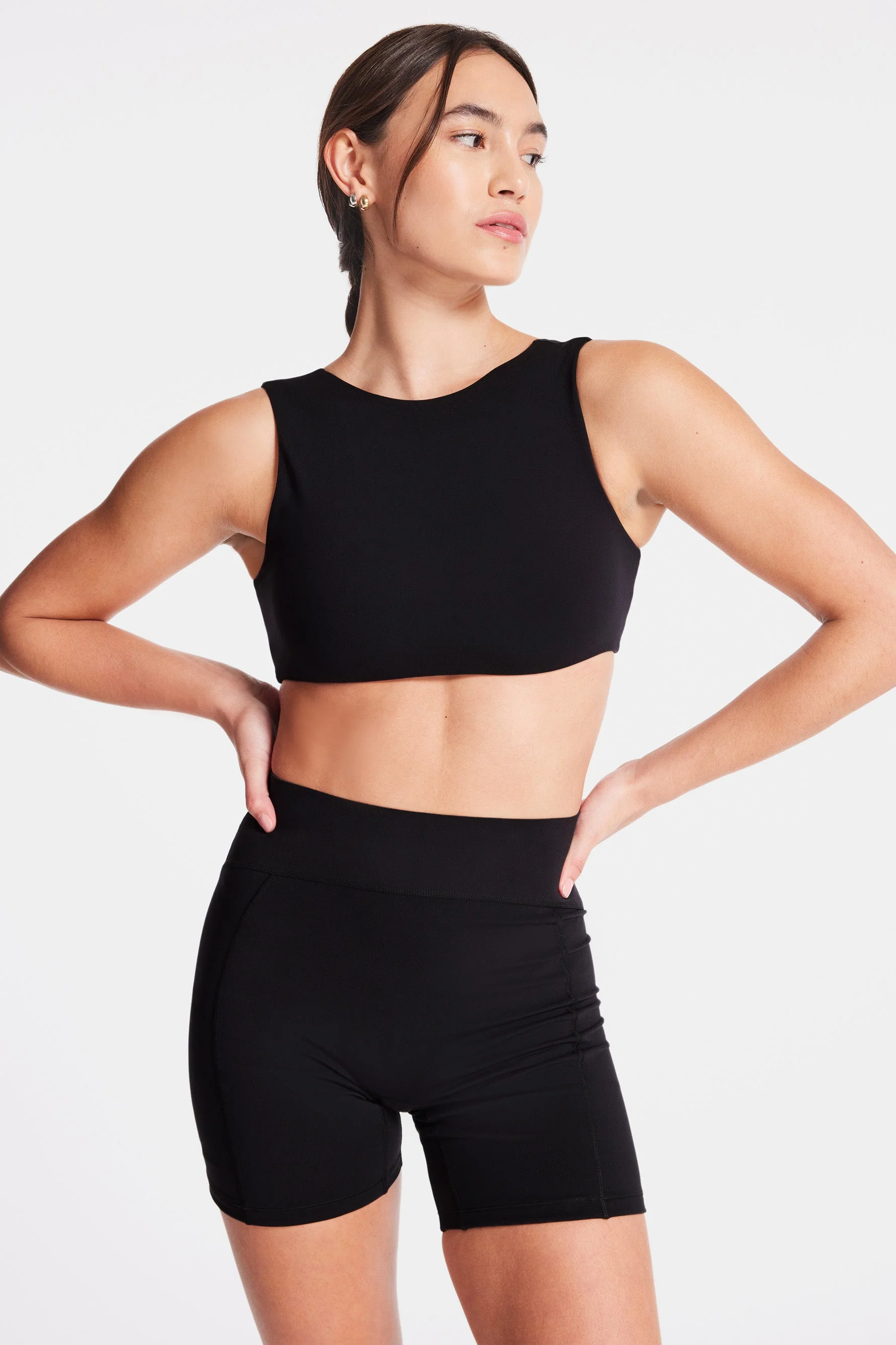 BANDIER Bella Bonded Bike Short - Black LOK00275 - Image 6