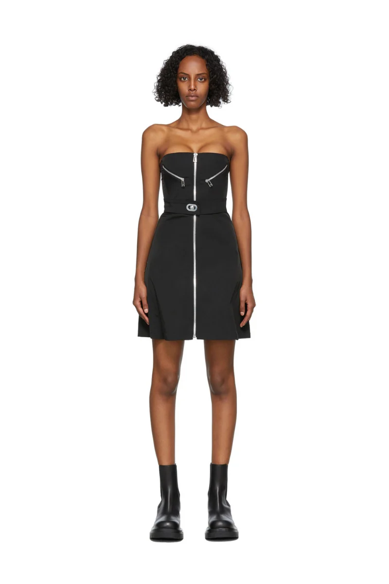 Bottega Veneta Women‘s Nylon-Blend Wrap Dress 666294 VO3U0 - Image 2
