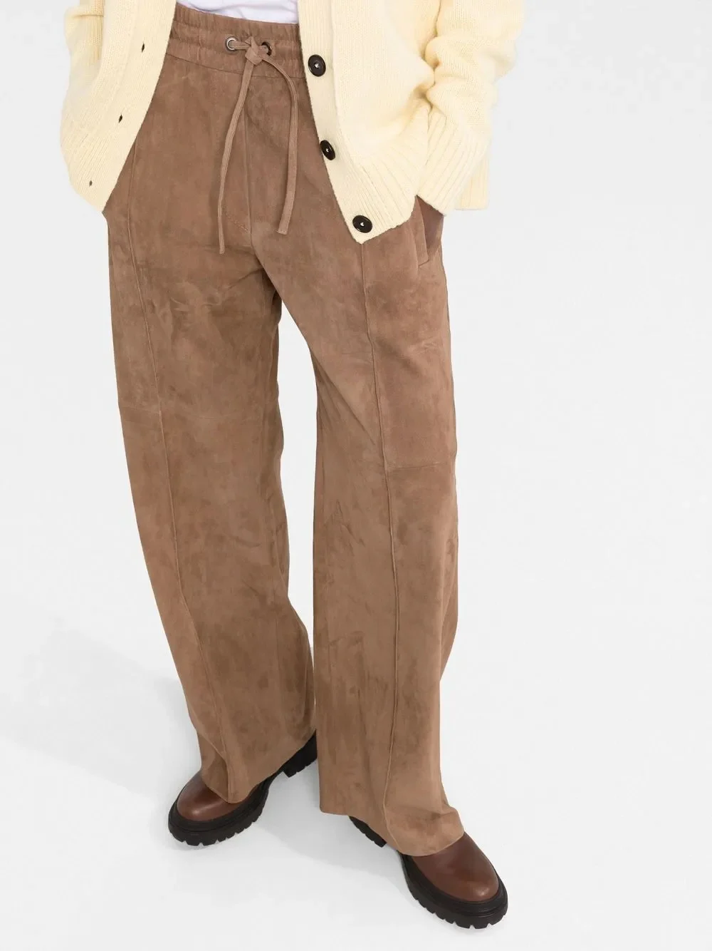 BRUNELLO CUCINELLI WOMEN'S PANTS MPW30P8082_C6340 NWT - Image 4